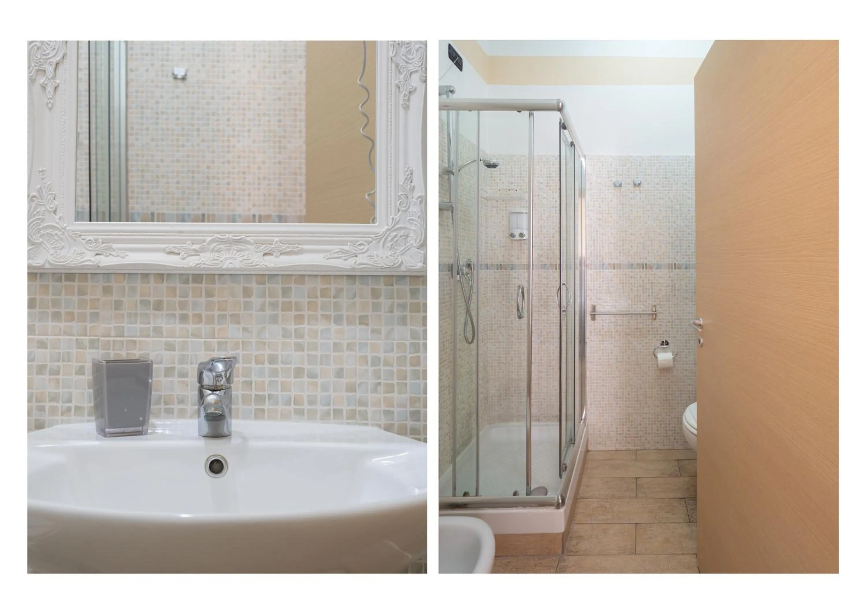 Bathroom in Affittacamere Lunamar