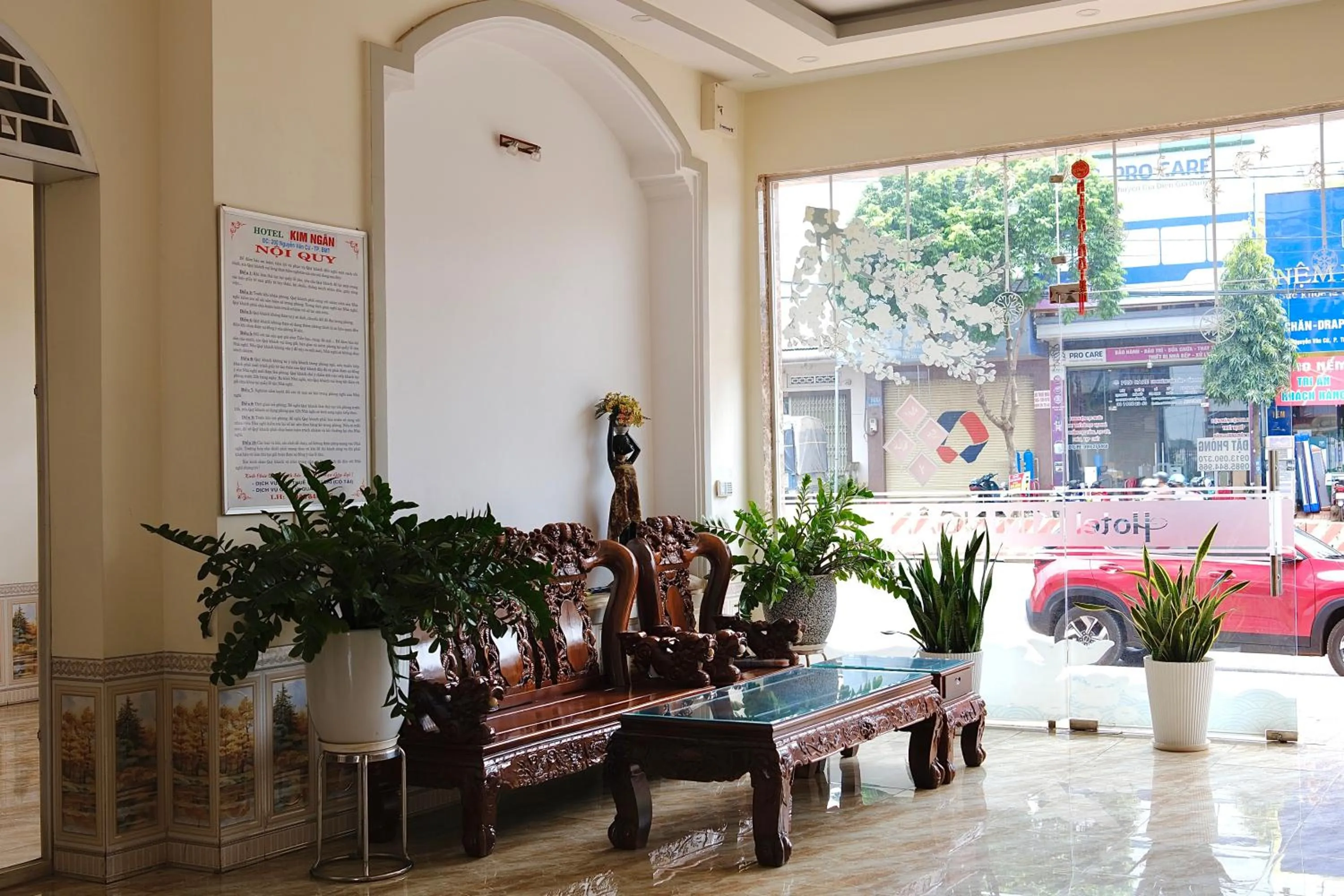 Location in Kim Ngân Hotel Buôn Ma Thuột