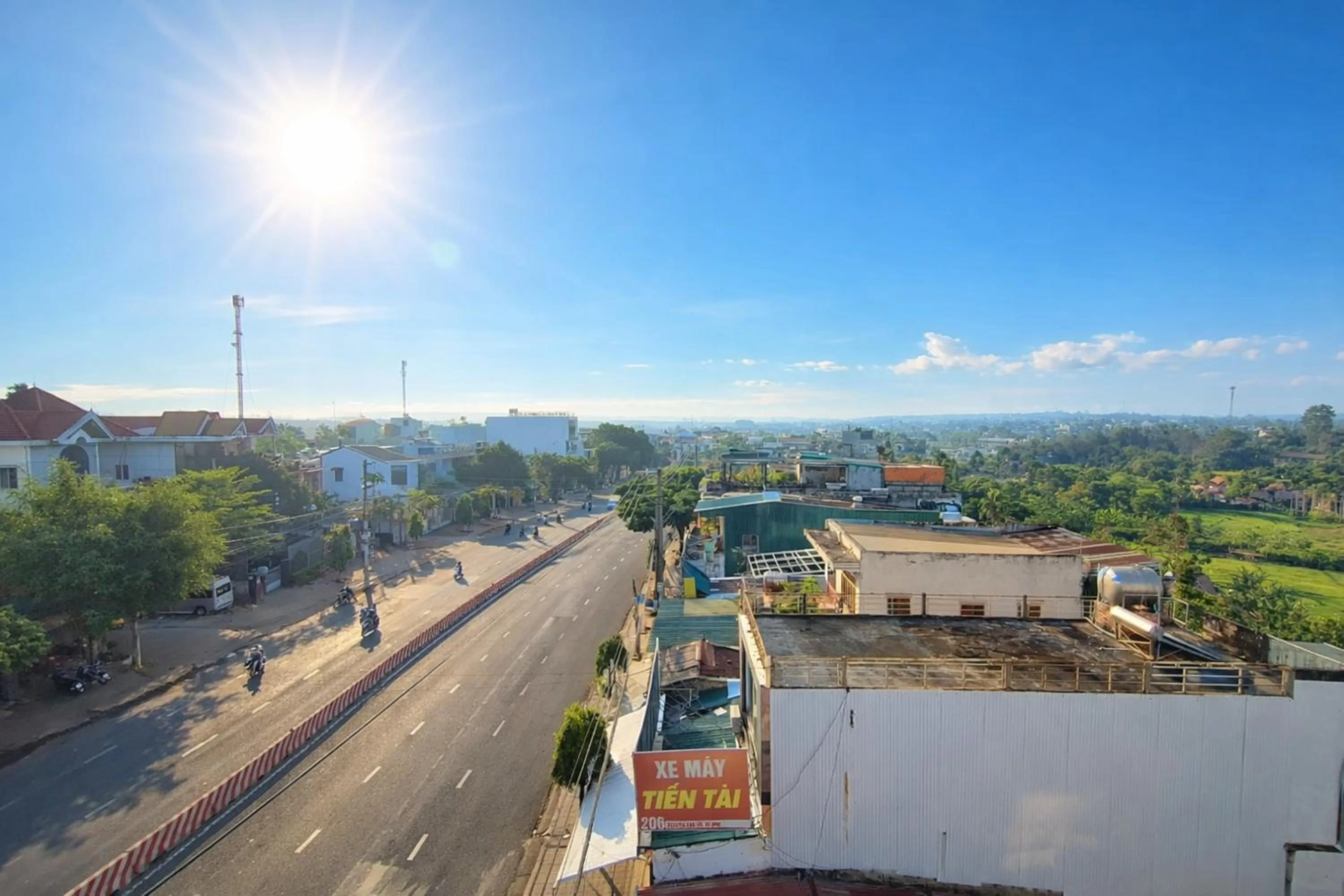 Balcony/Terrace in Kim Ngân Hotel Buôn Ma Thuột