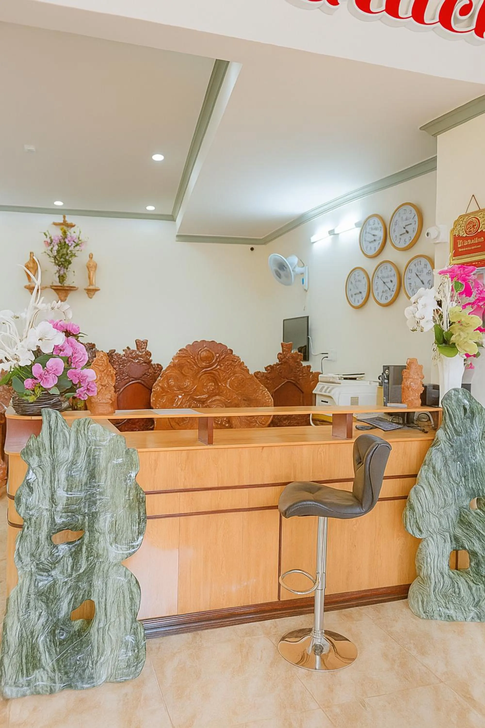 Living room in Kim Ngân Hotel Buôn Ma Thuột