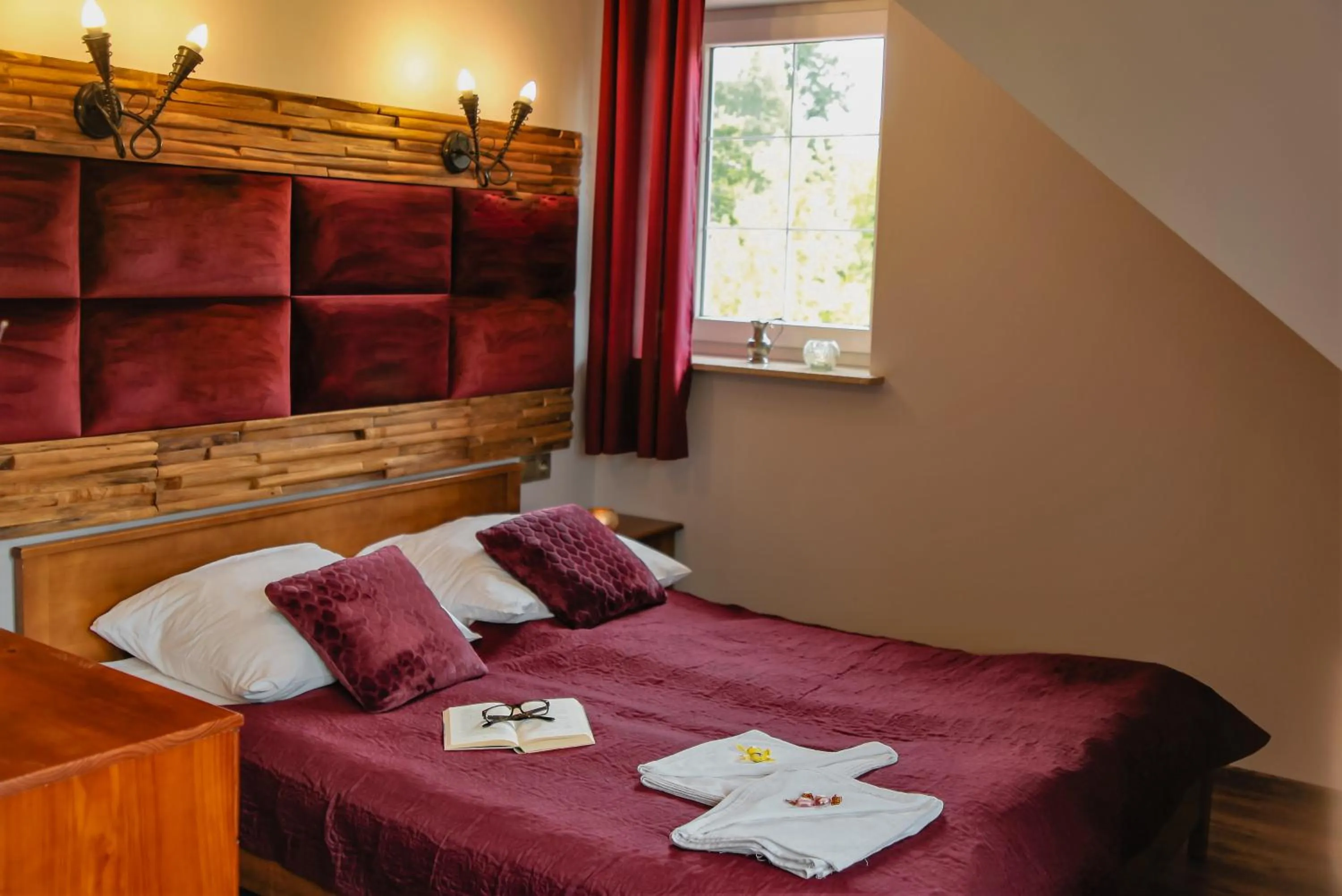 Bed in Willa Kazimiera