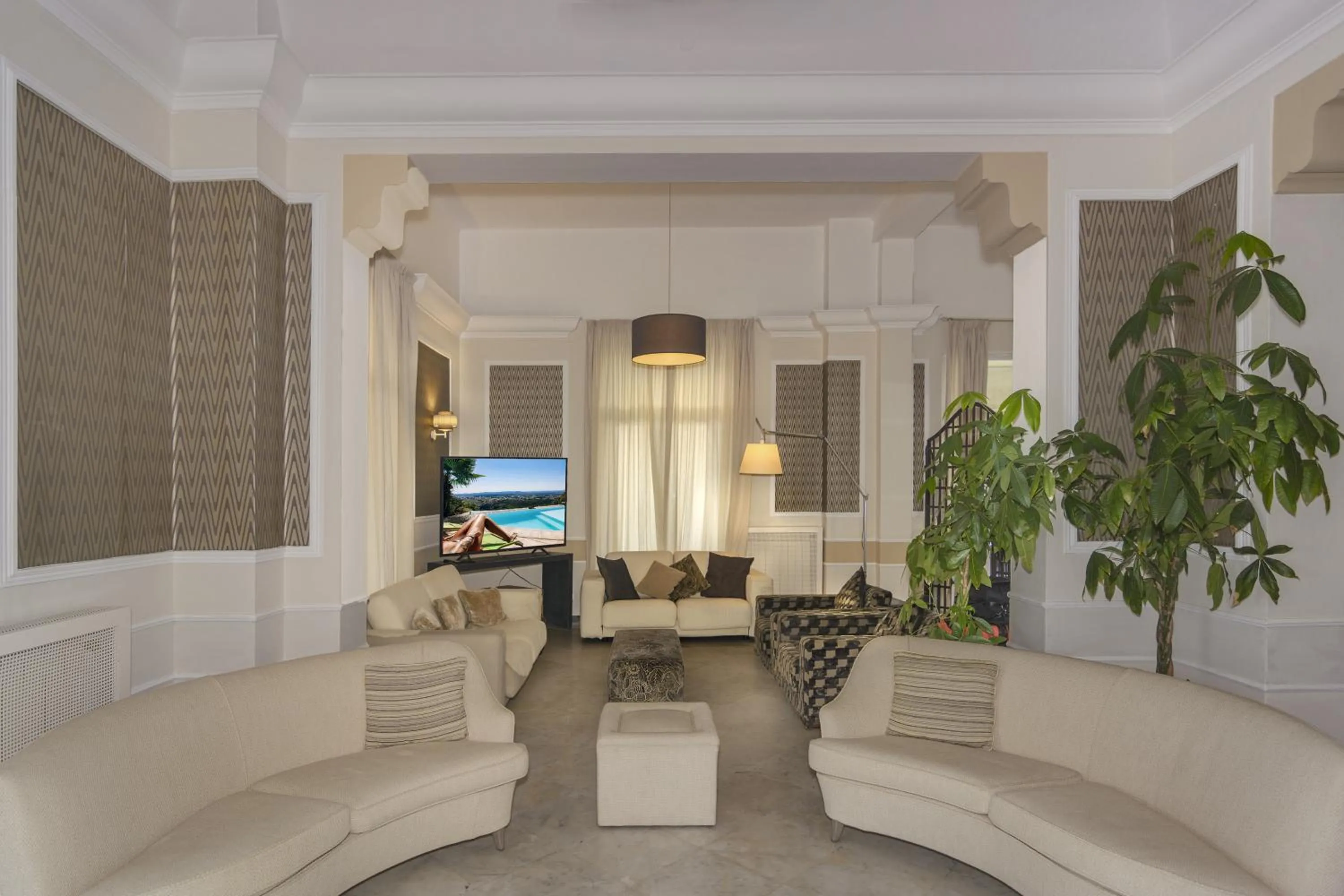 Living room in Hotel La Pace