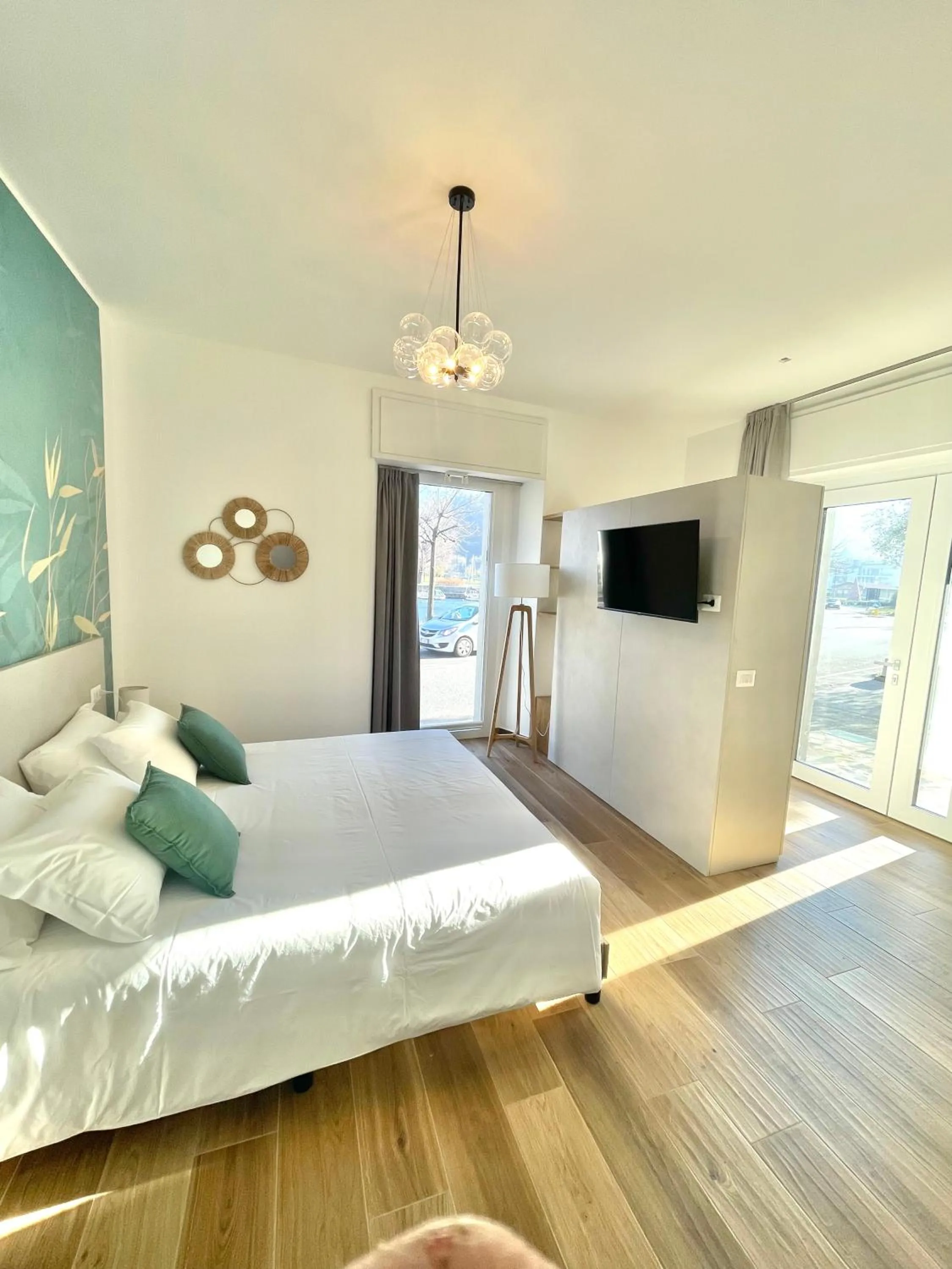 Bed in Hotel Baia di Paré