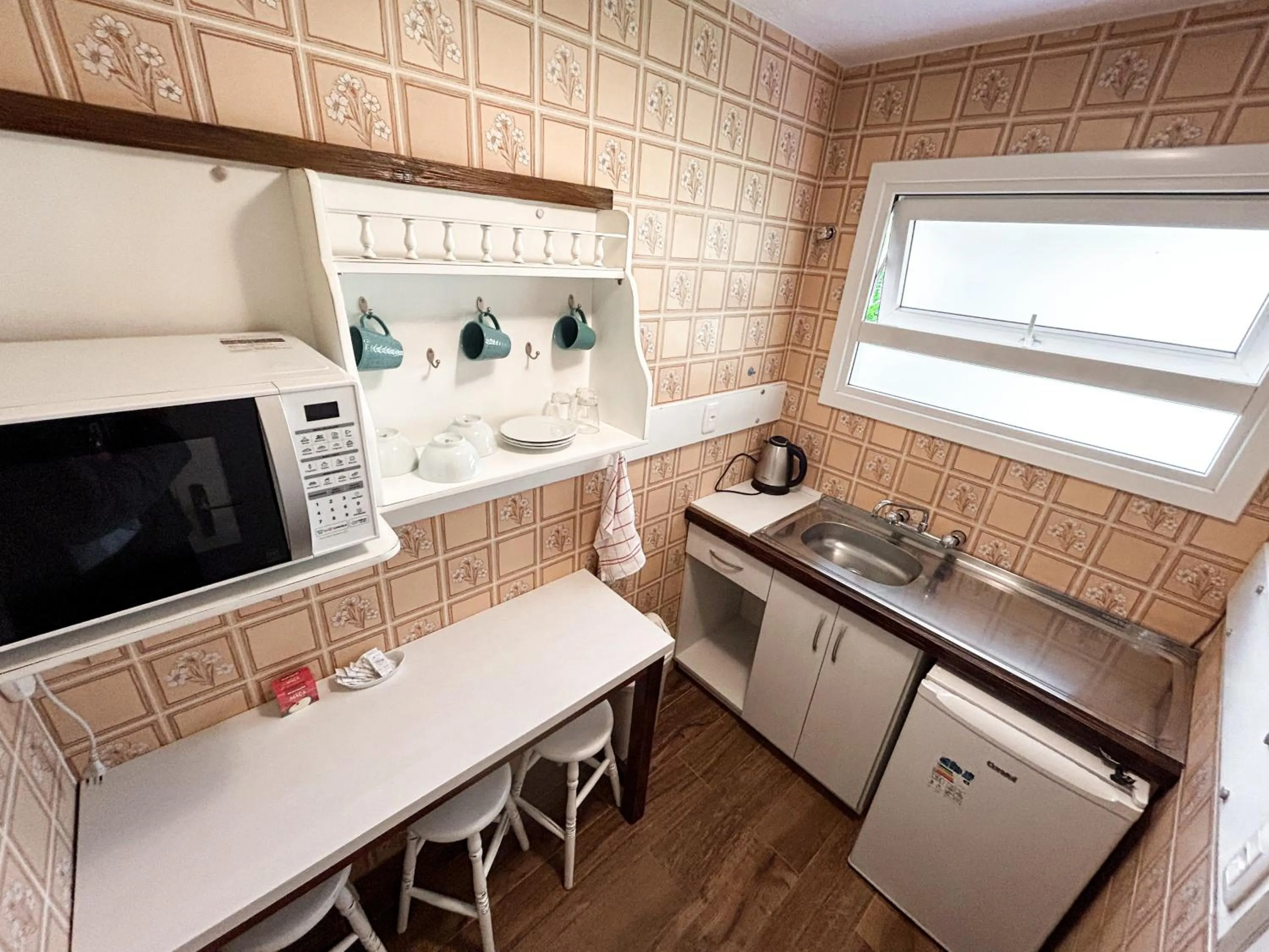 Kitchen or kitchenette in Pousada Betânia