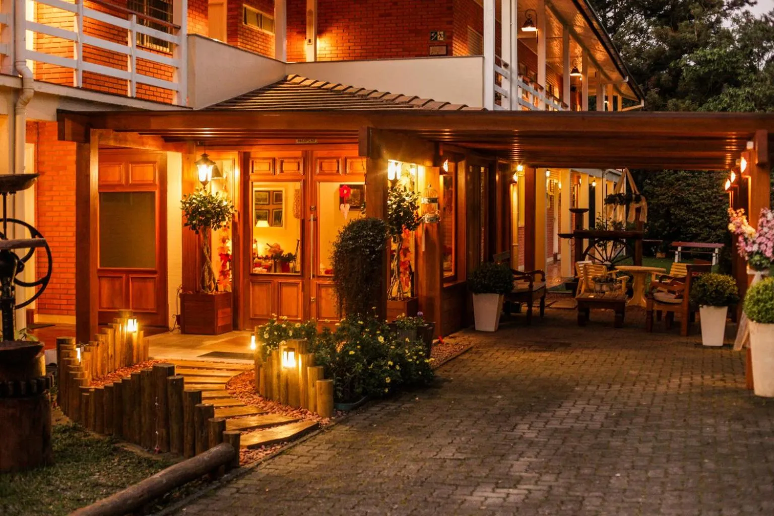 Facade/entrance in Pousada Betânia