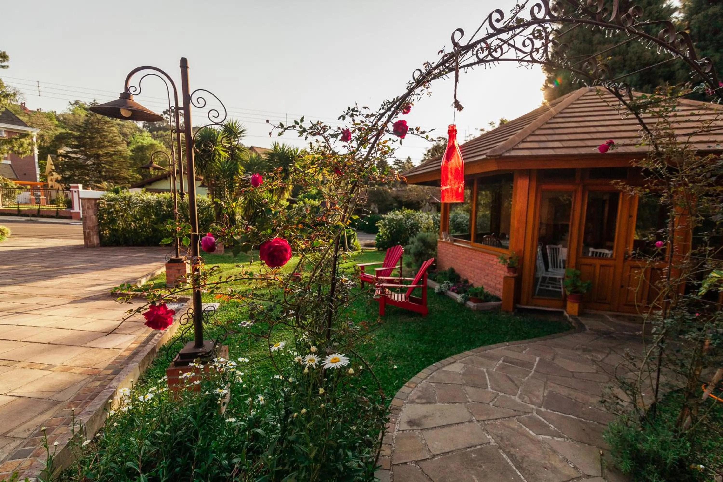 Garden in Pousada Betânia