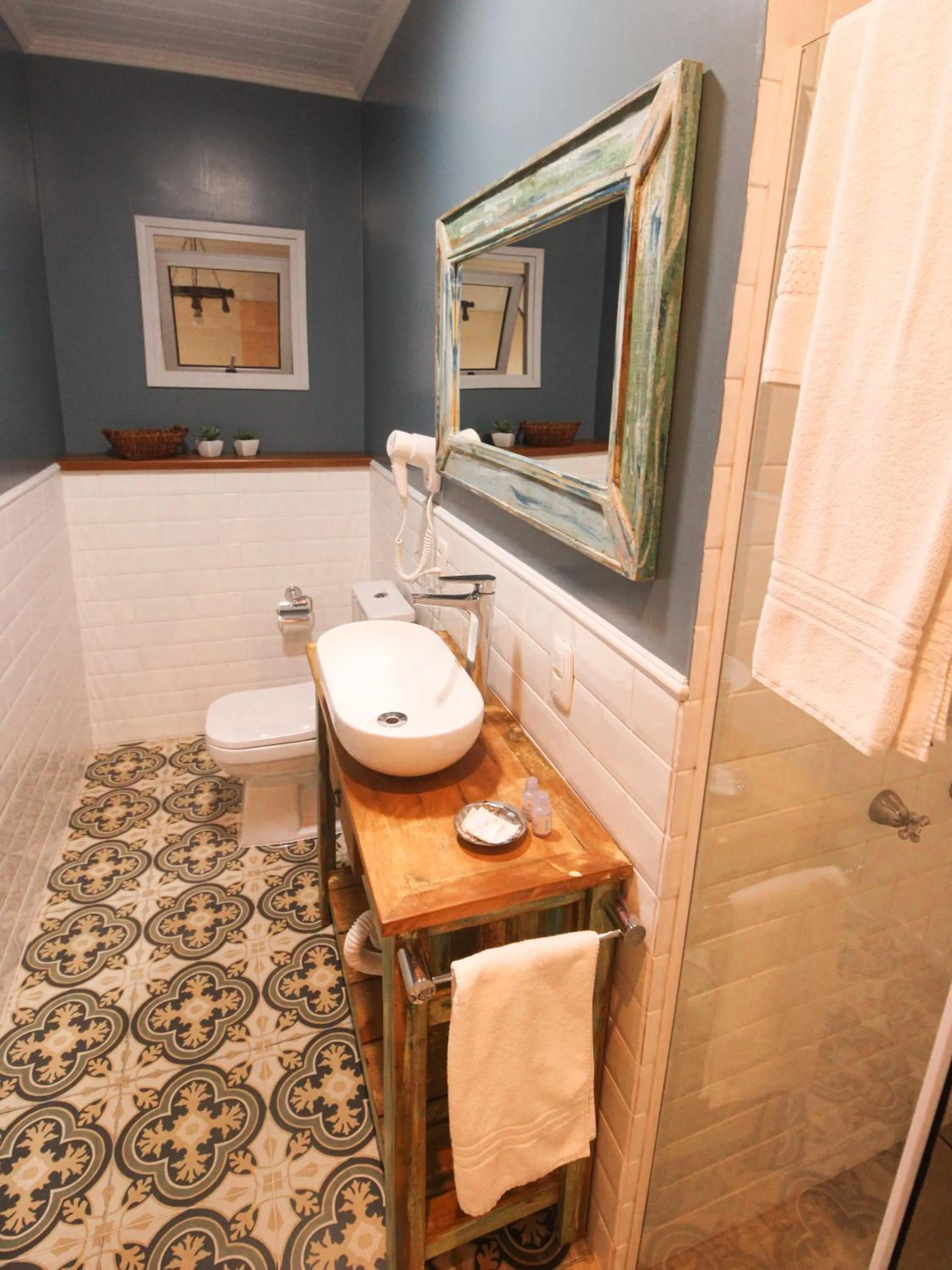 Bathroom in Pousada Betânia