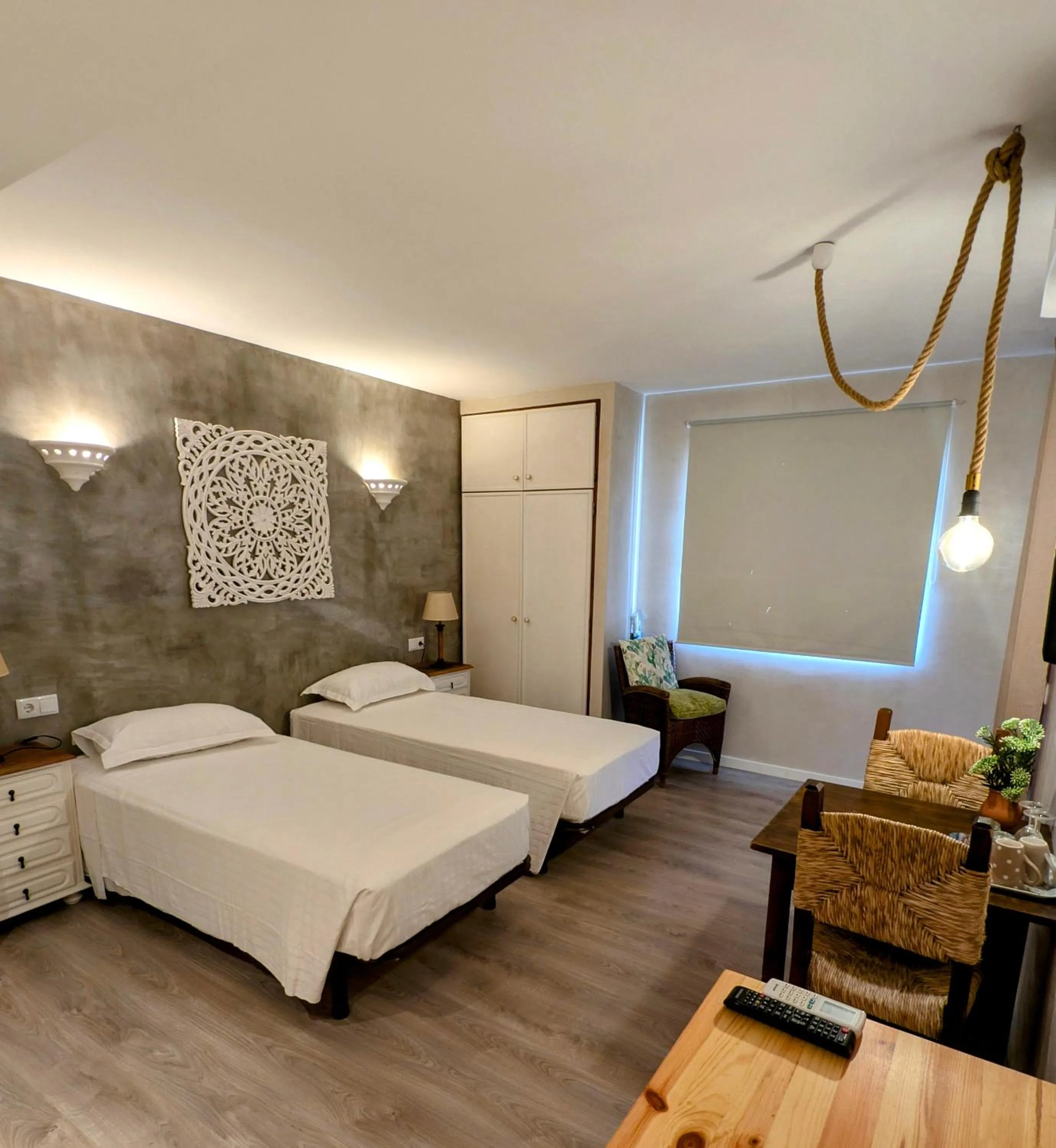 Bed in Casa Rosa Montes