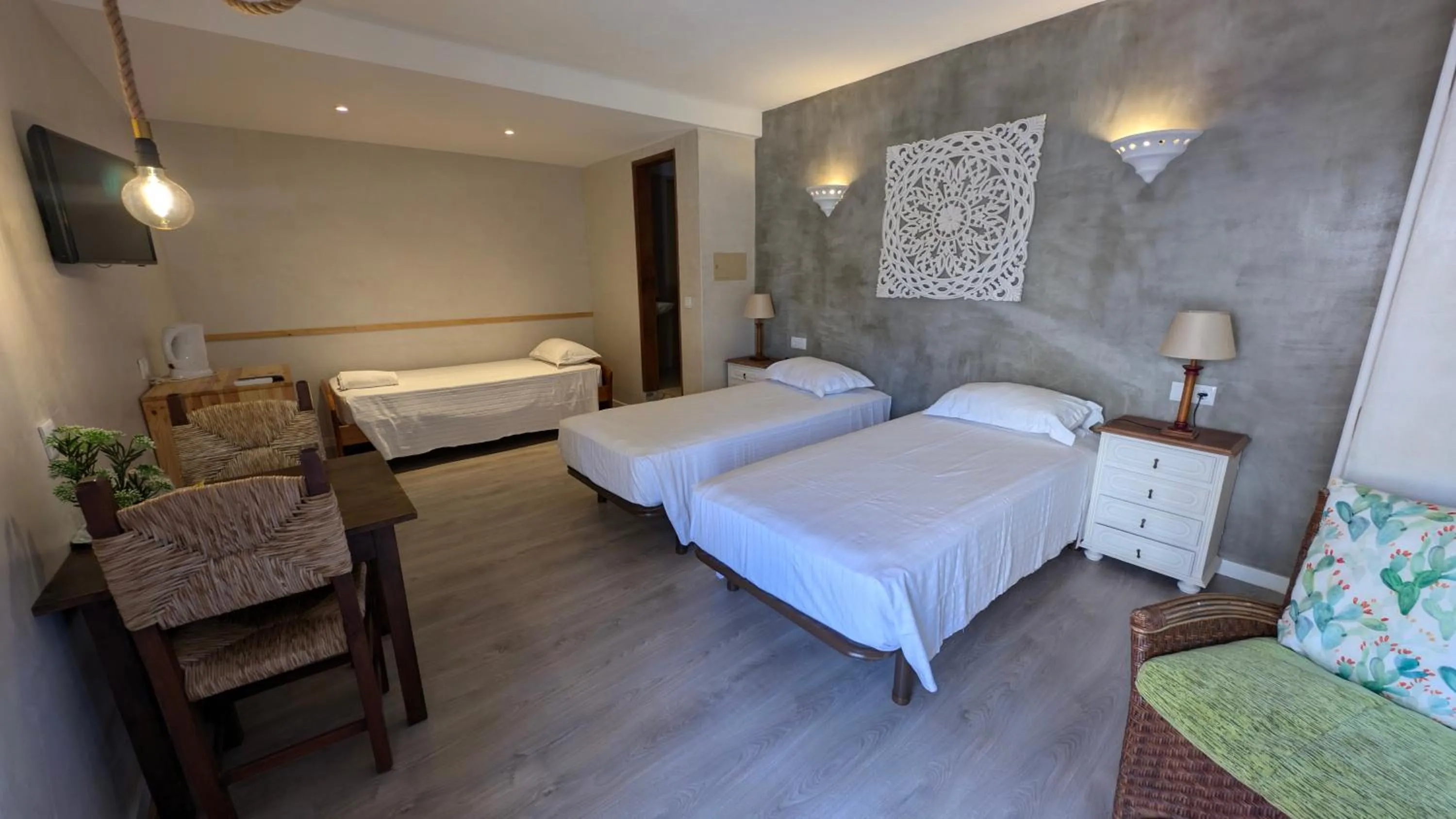 Bed in Casa Rosa Montes