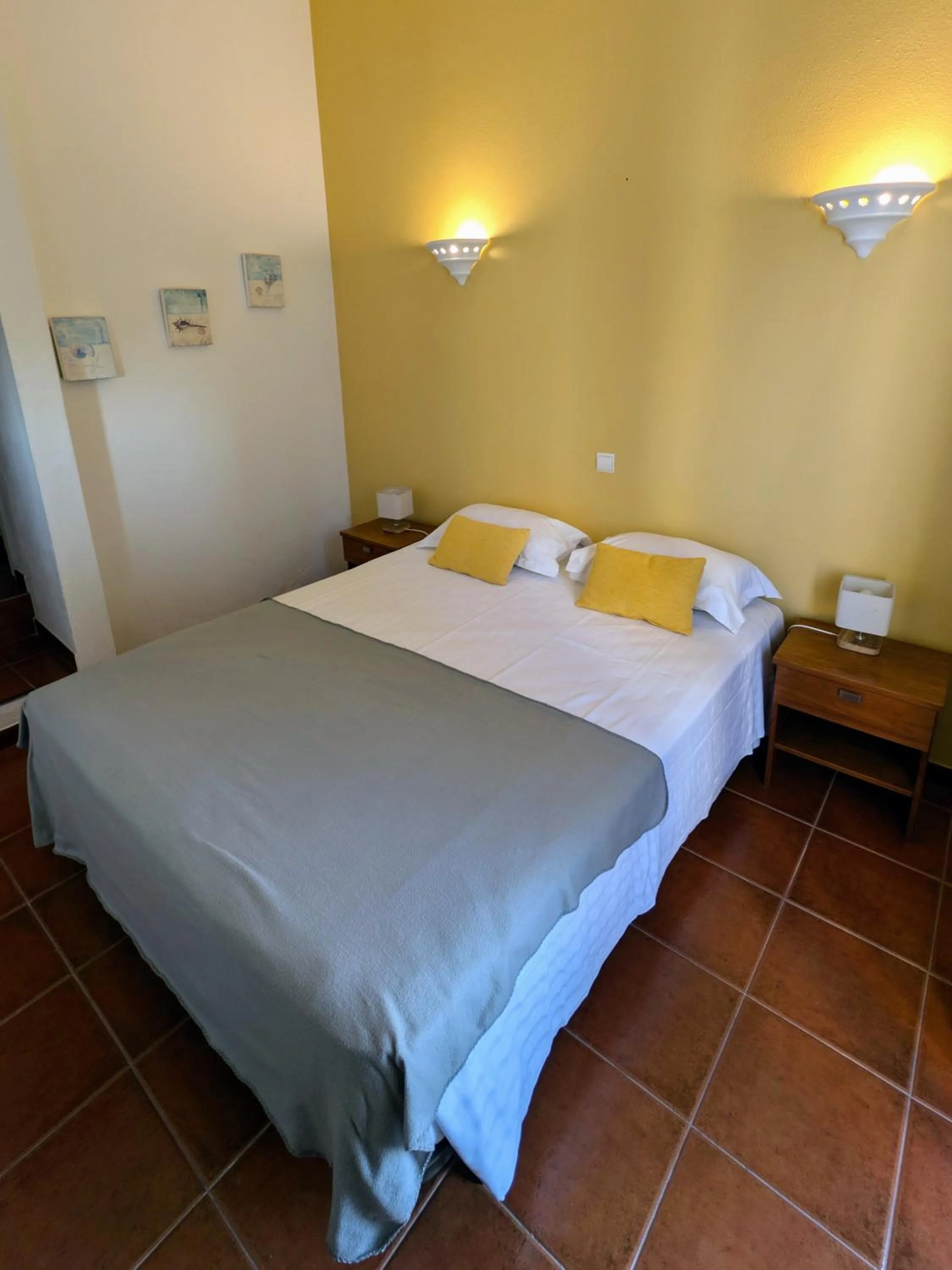 Bed in Casa Rosa Montes