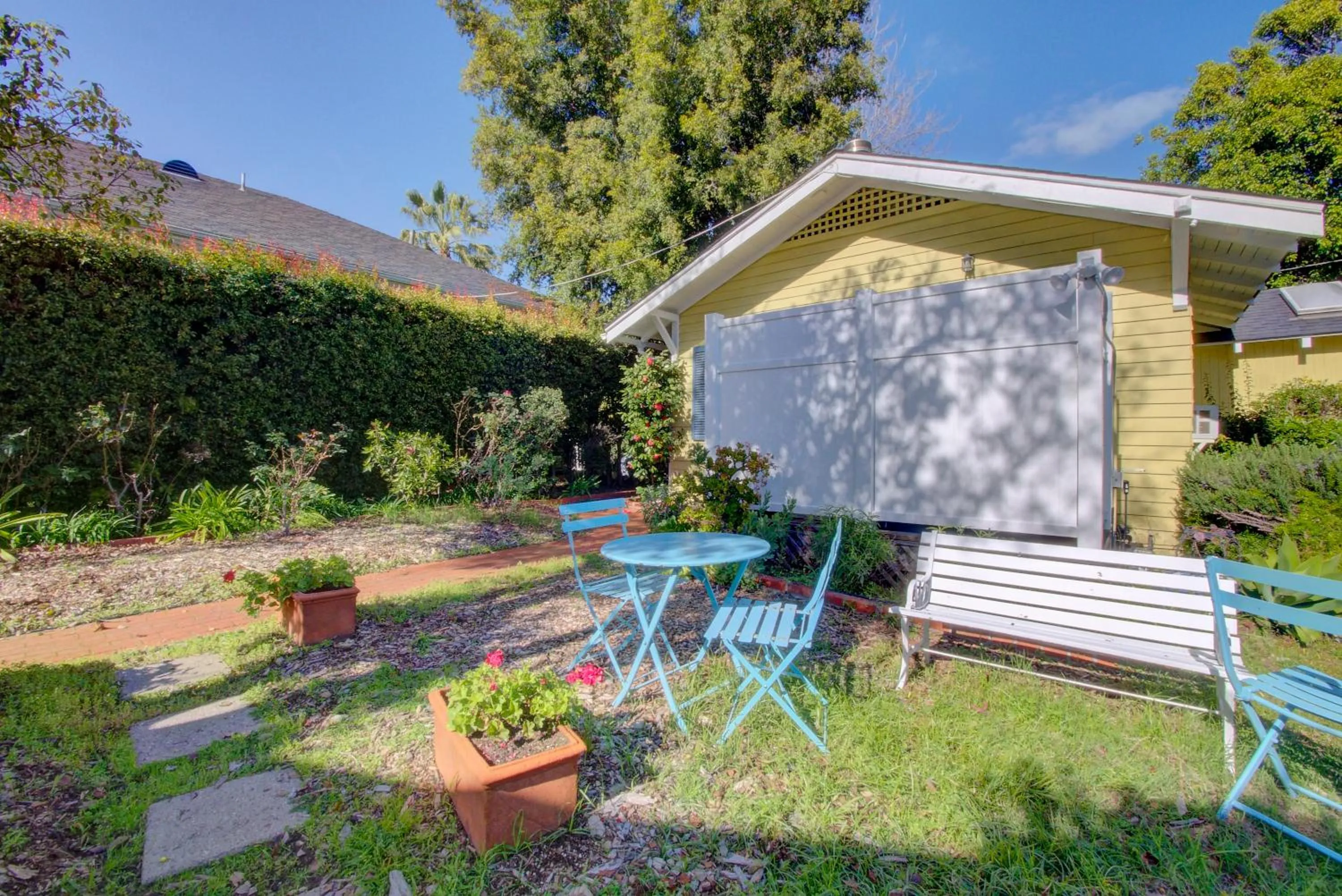 Garden in Secret Garden Inn & Cottages