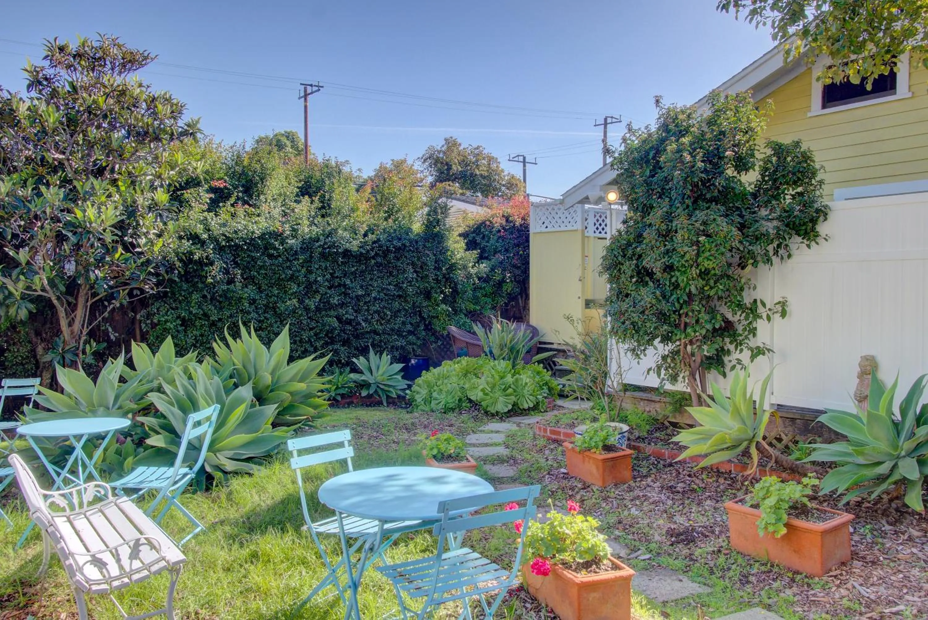 Garden view in Secret Garden Inn & Cottages
