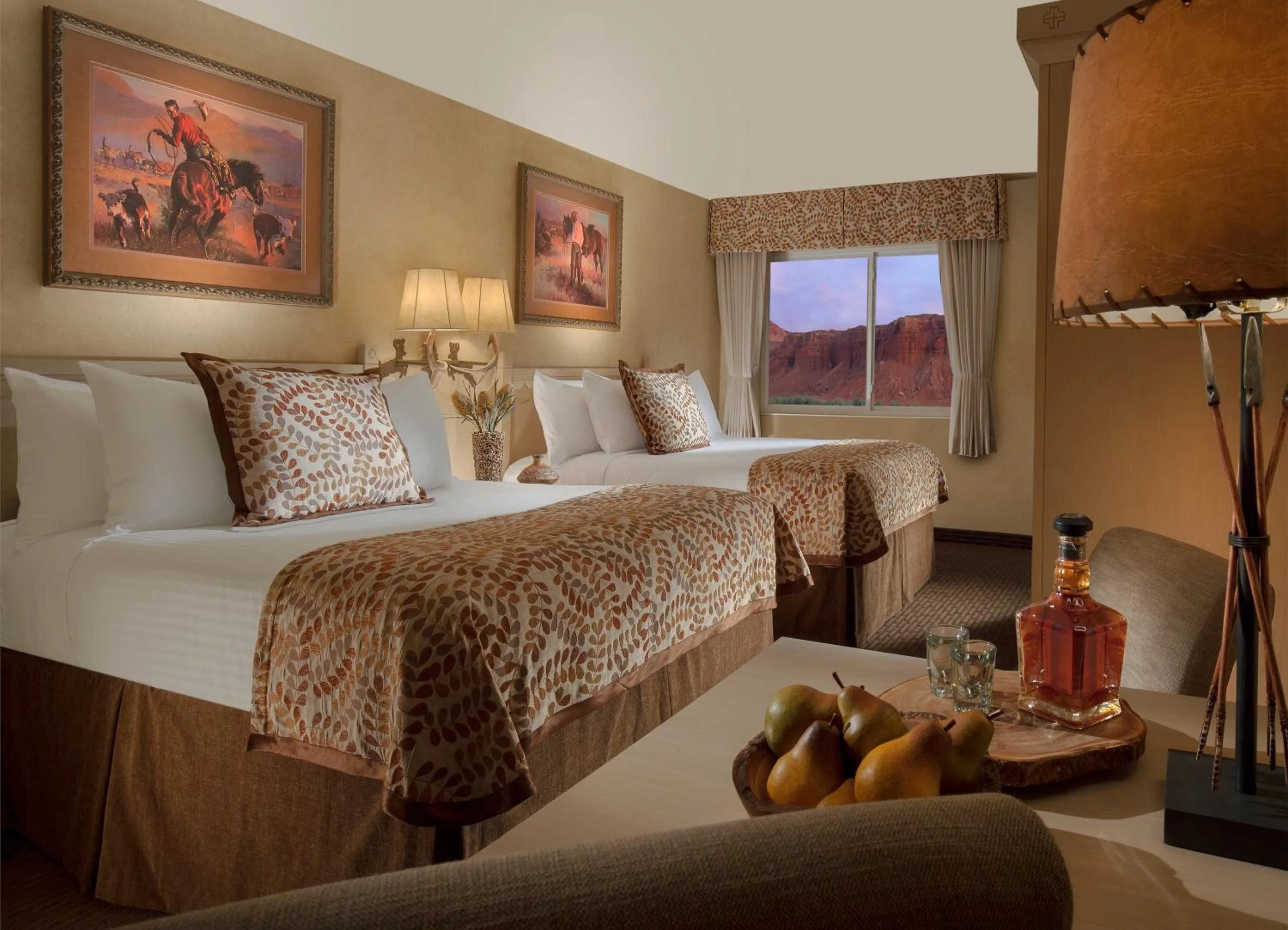 Bed in Capitol Reef Resort