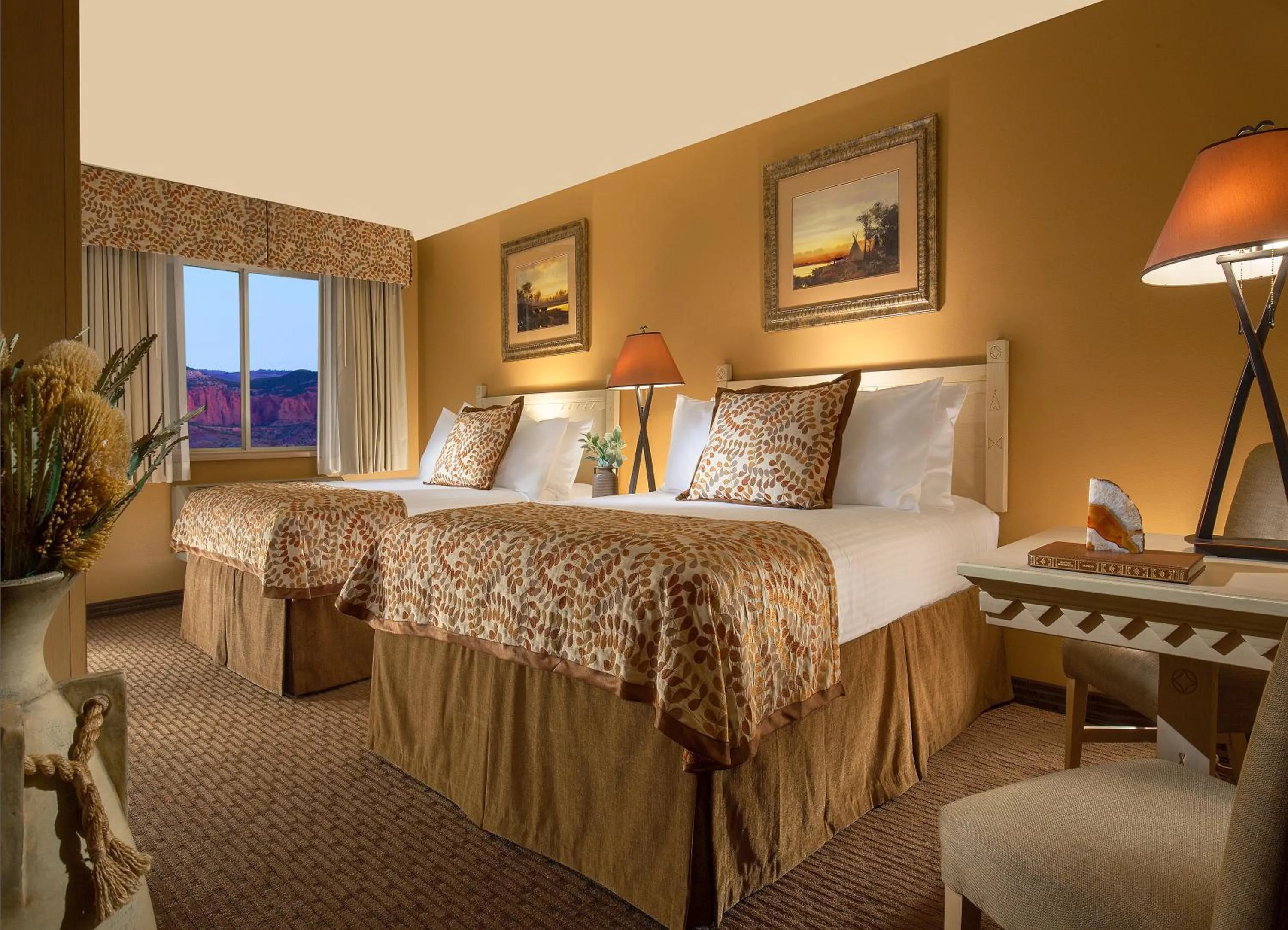 Bed in Capitol Reef Resort