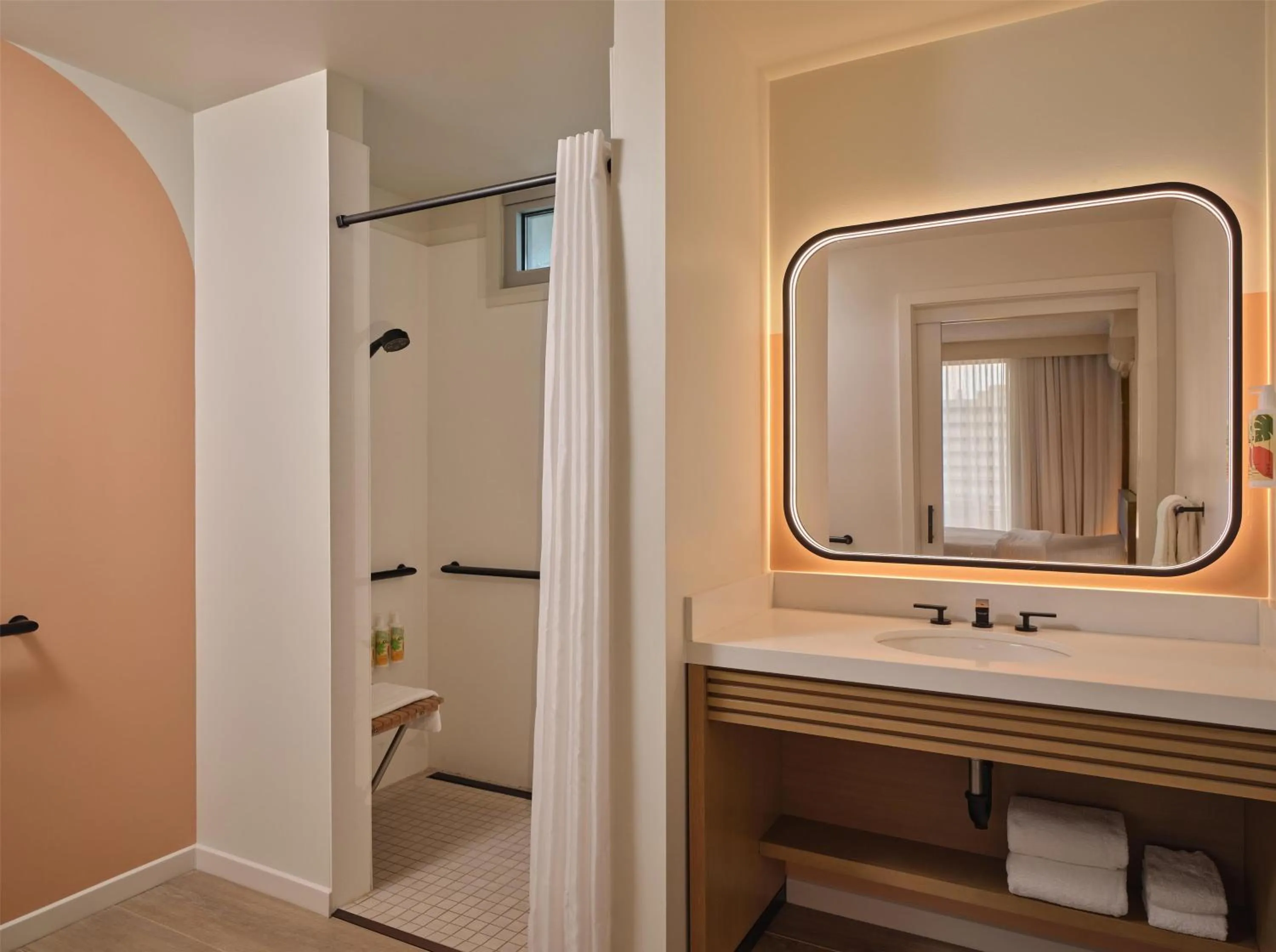 Bathroom in The Ambassador of Waikiki, Tapestry Collection by Hilton