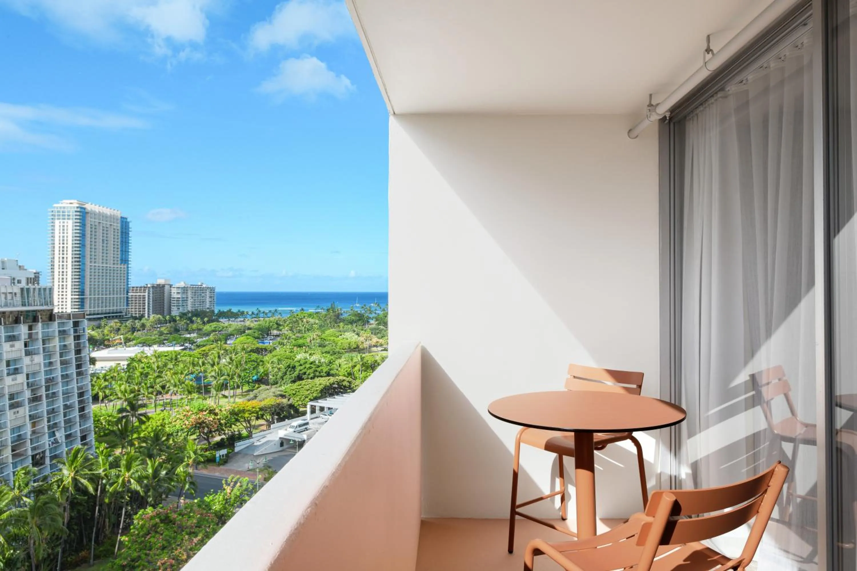 Patio in The Ambassador of Waikiki, Tapestry Collection by Hilton