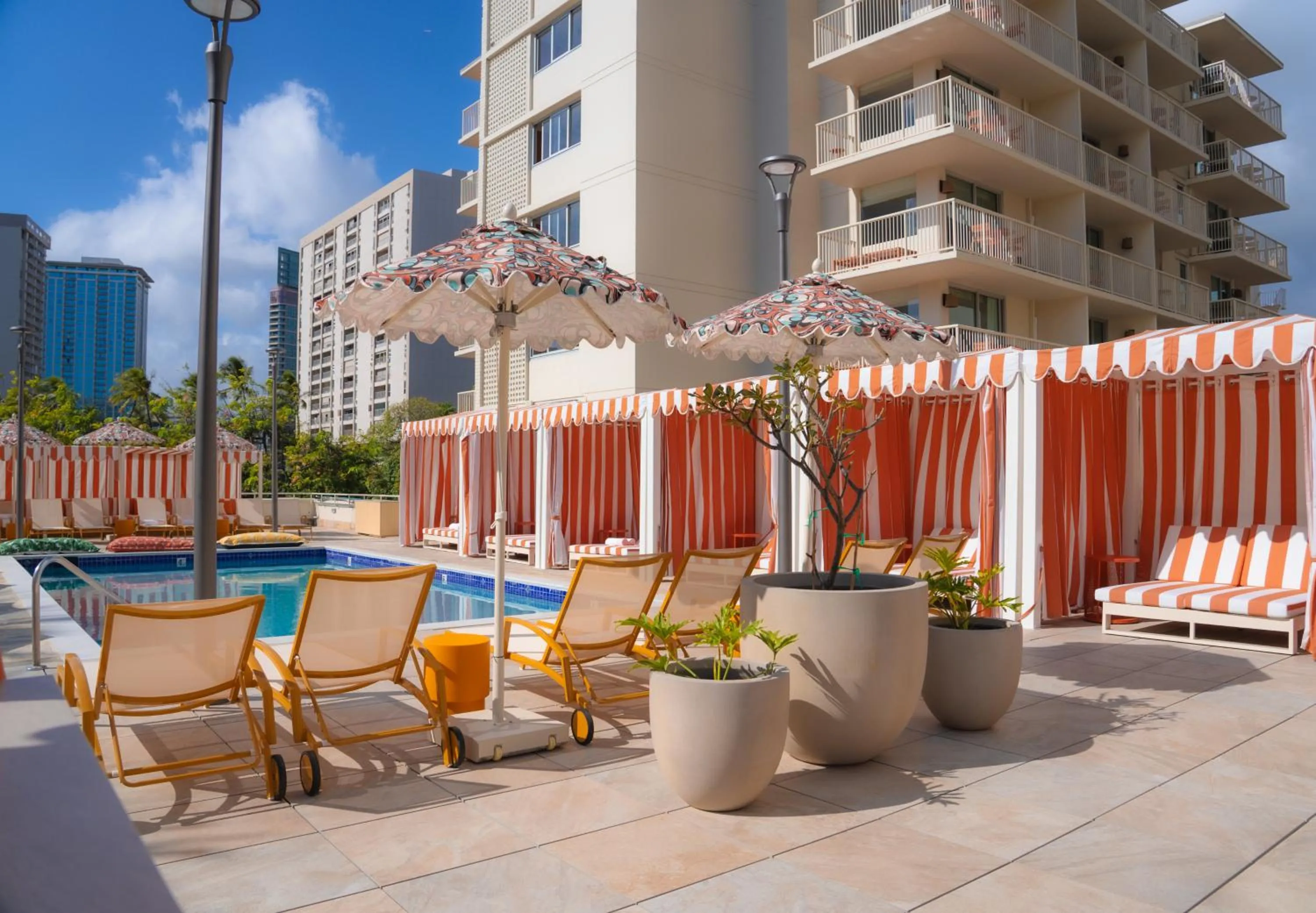 Swimming pool in The Ambassador of Waikiki, Tapestry Collection by Hilton