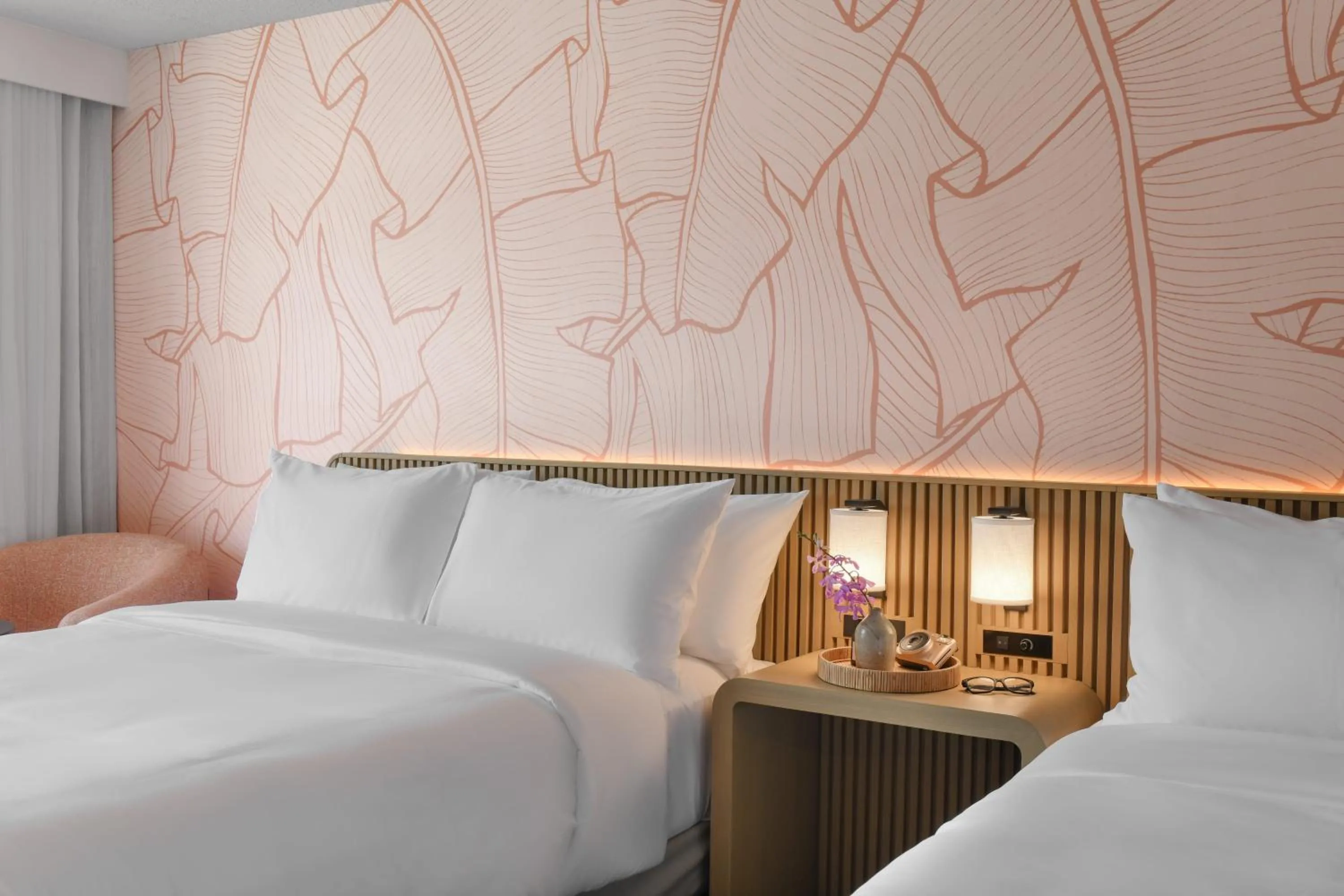 Bedroom, Bed in The Ambassador of Waikiki, Tapestry Collection by Hilton