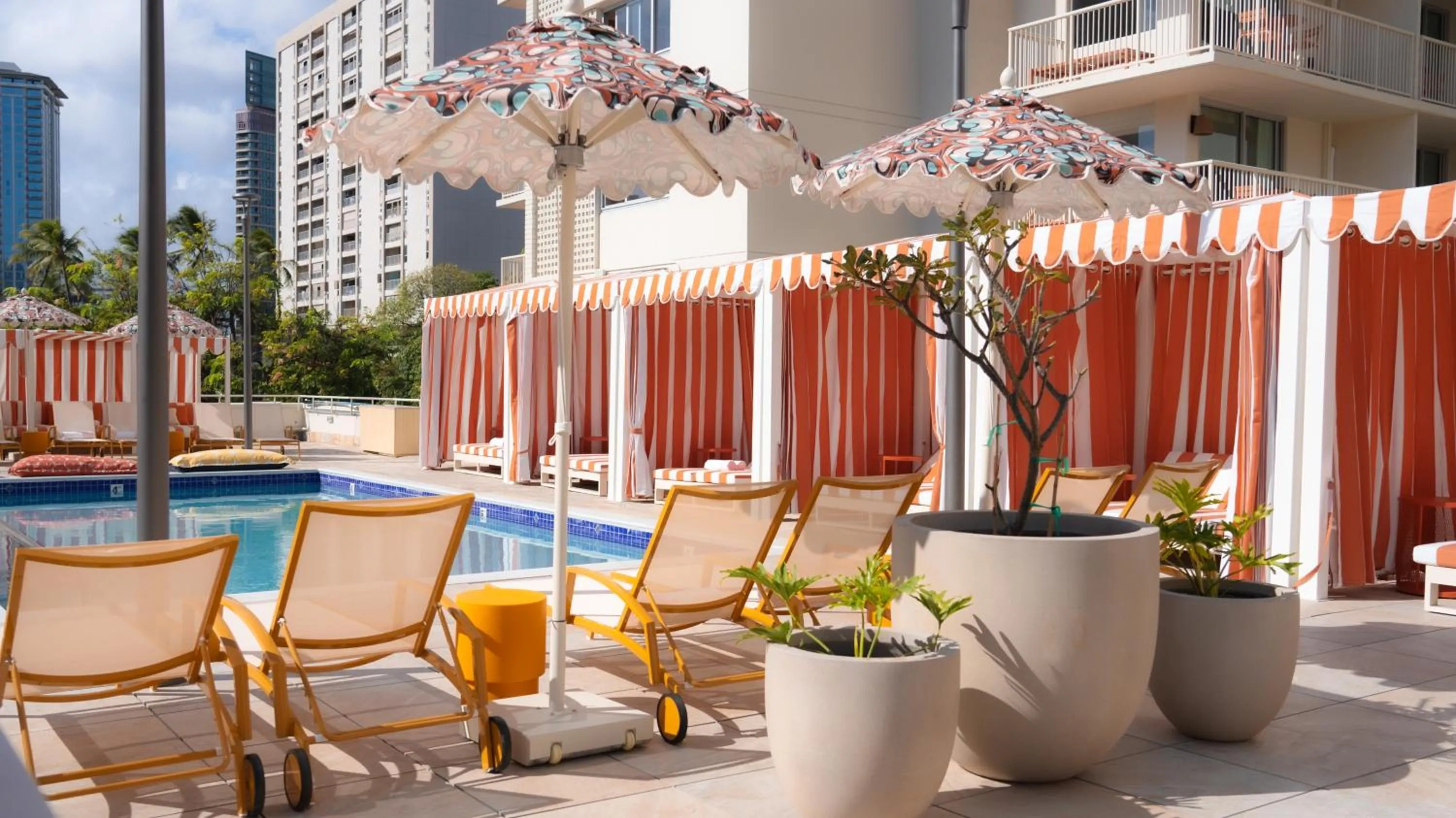 Swimming pool in The Ambassador of Waikiki, Tapestry Collection by Hilton