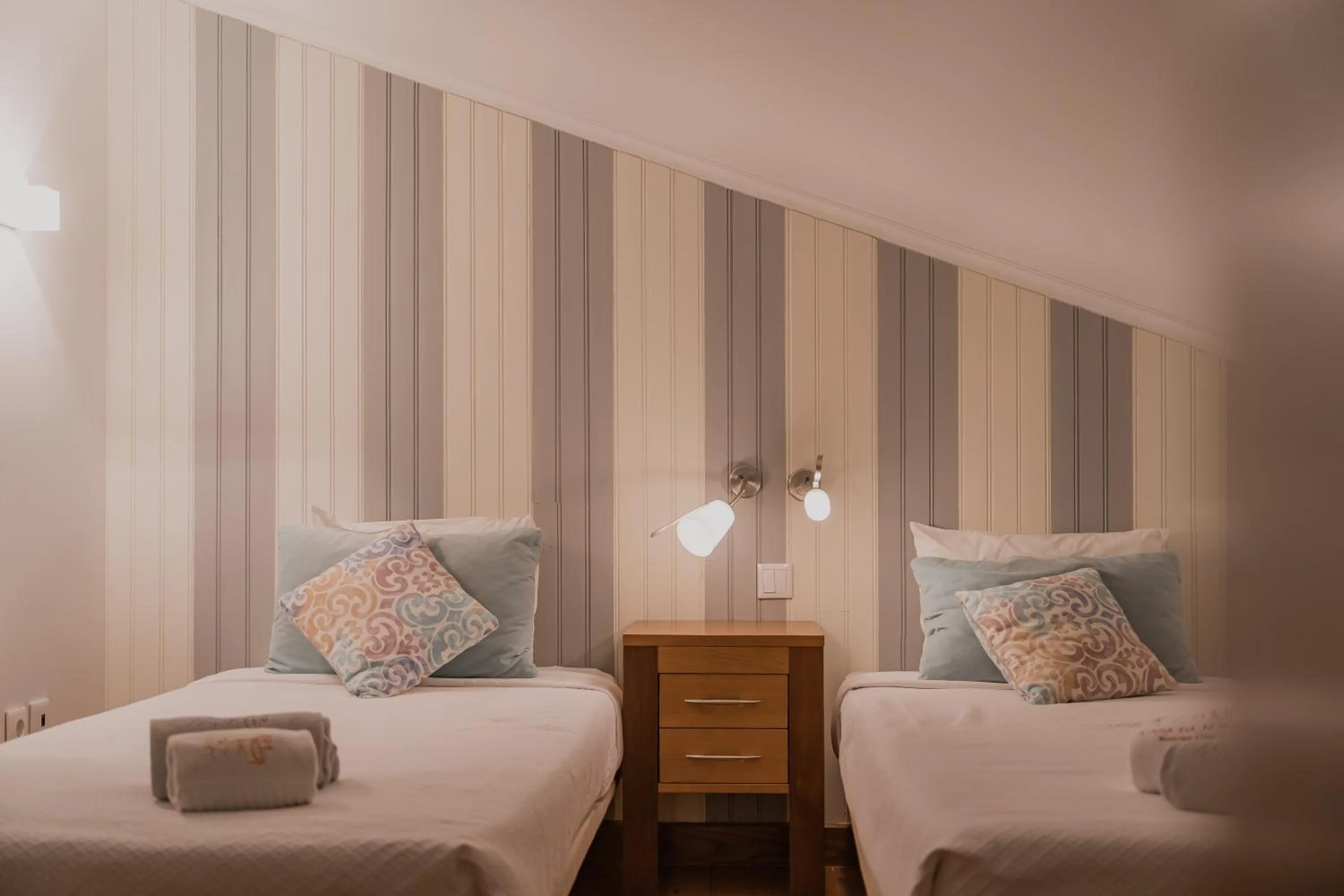 Bed in Hotel Casa da Nora