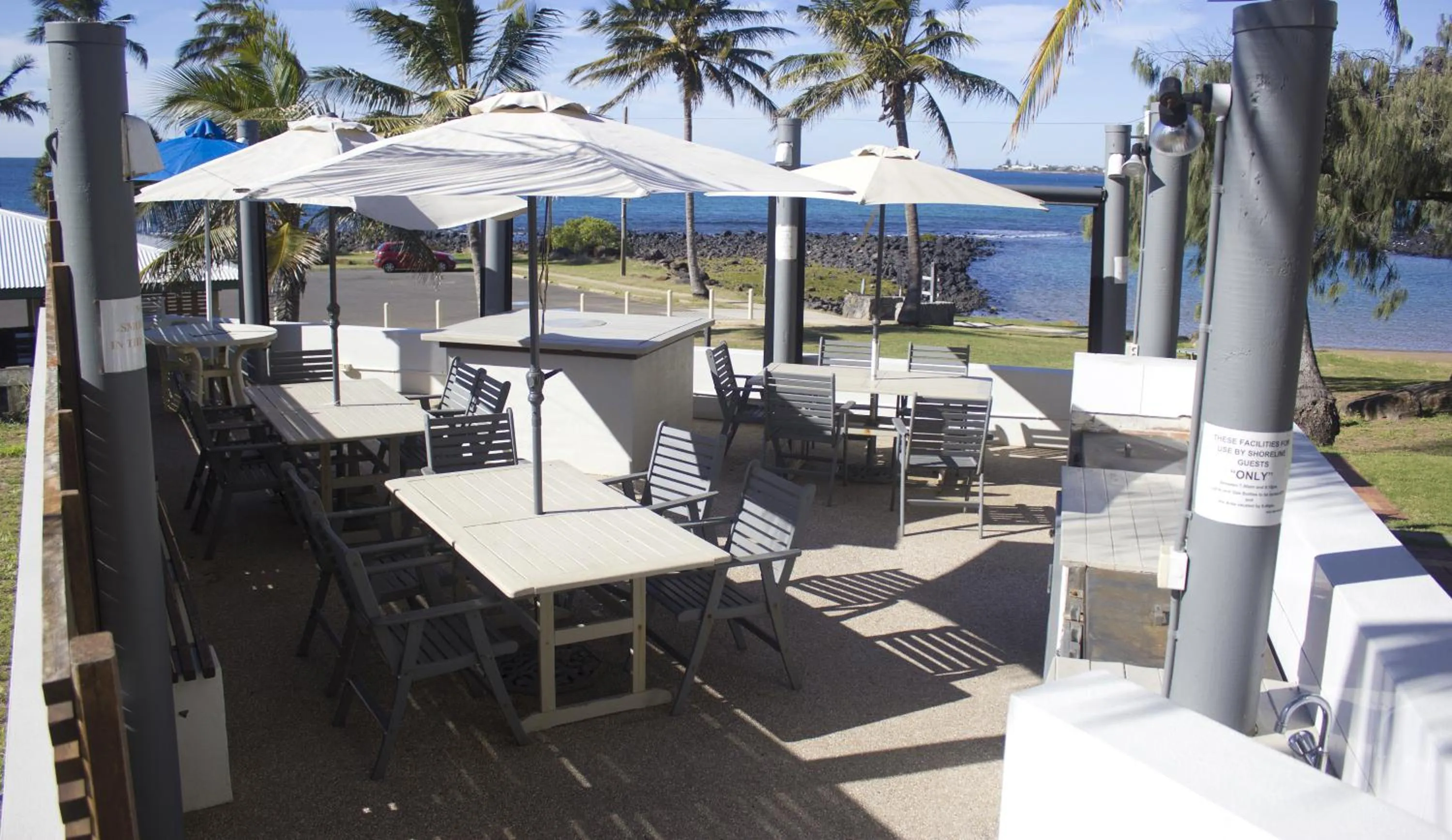 BBQ facilities in Bargara Shoreline Apartments