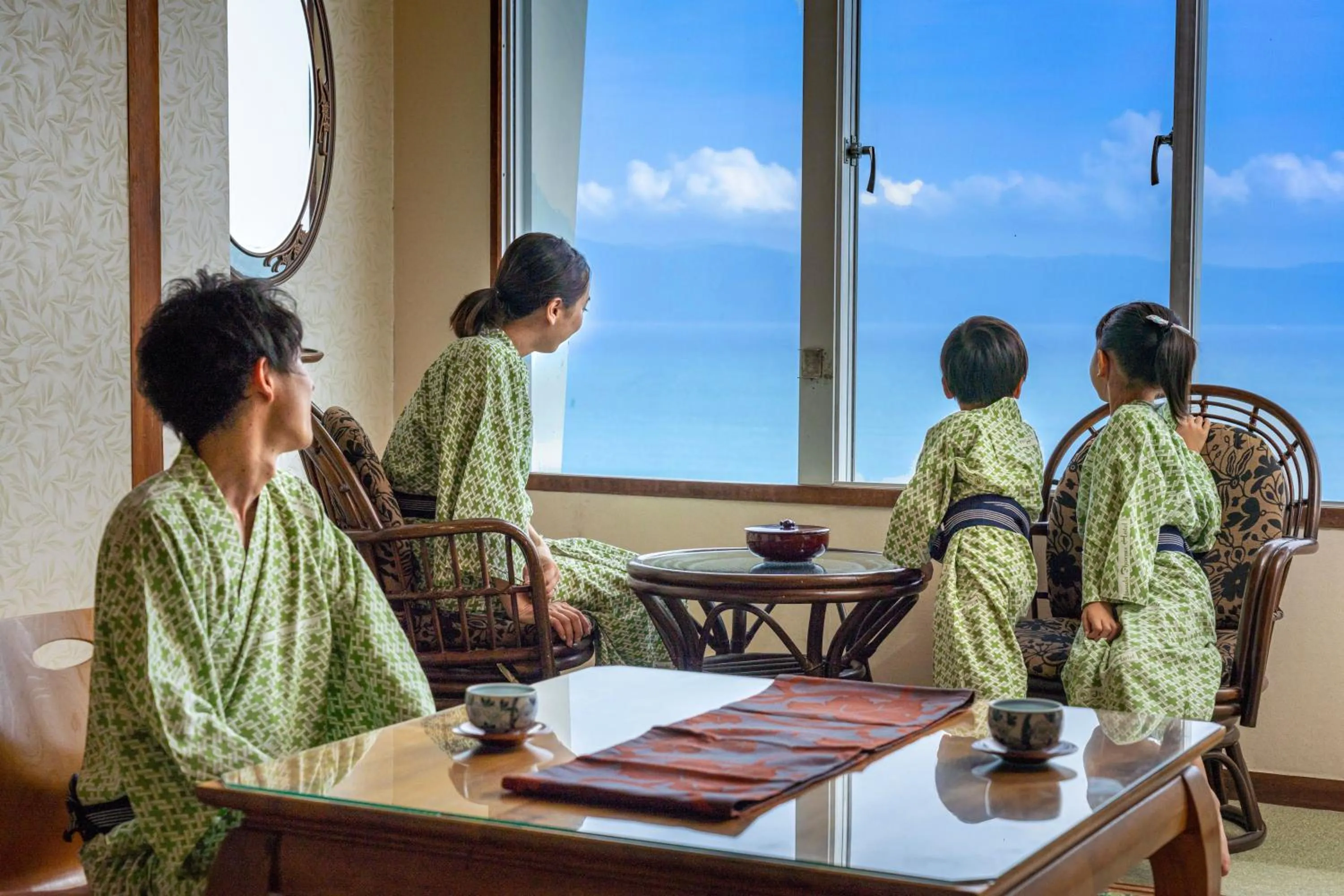 Sea view in Ibusuki Phoenix Hotel