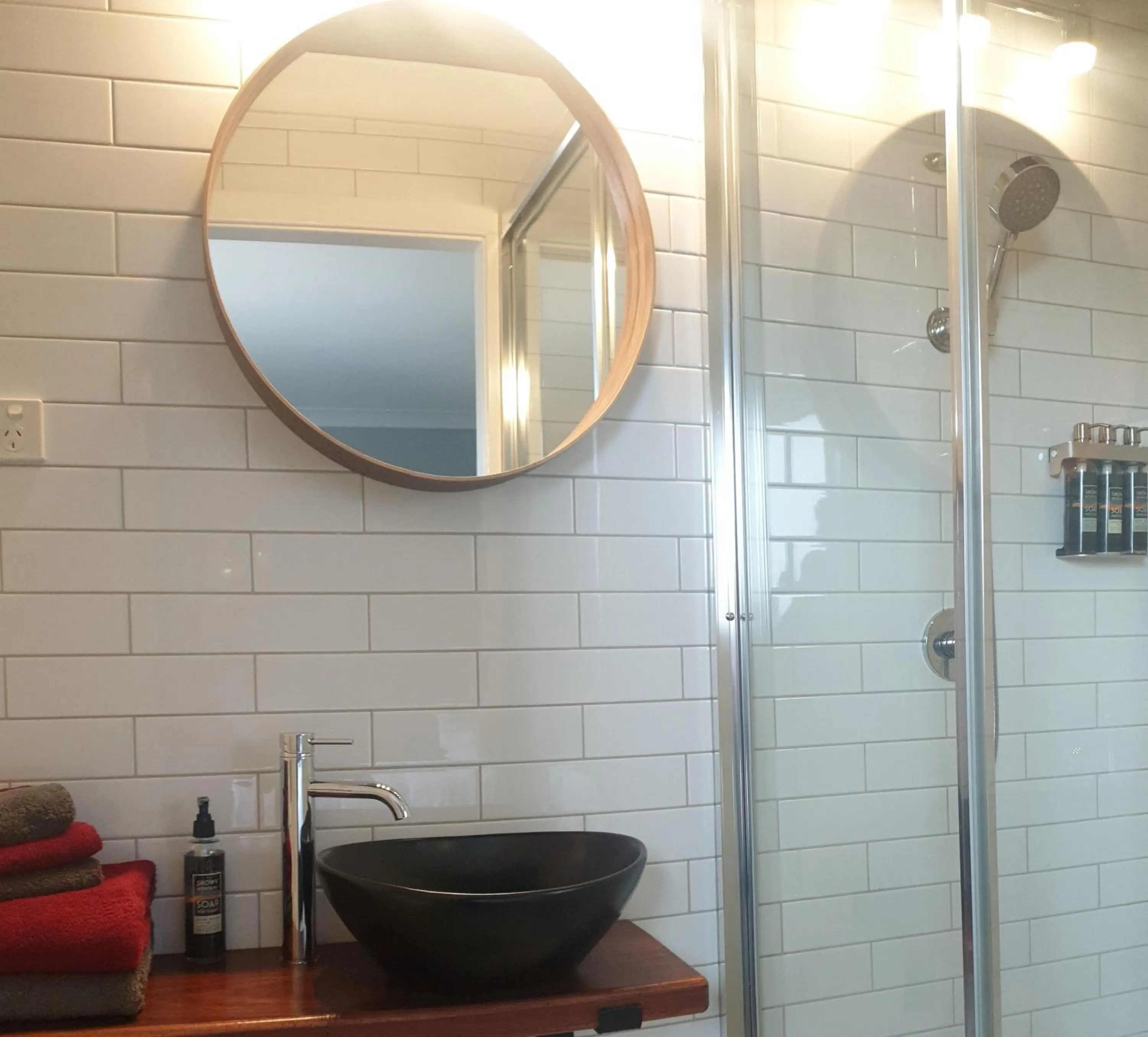 Bathroom in Troldhaugen Lodge - Adults Only