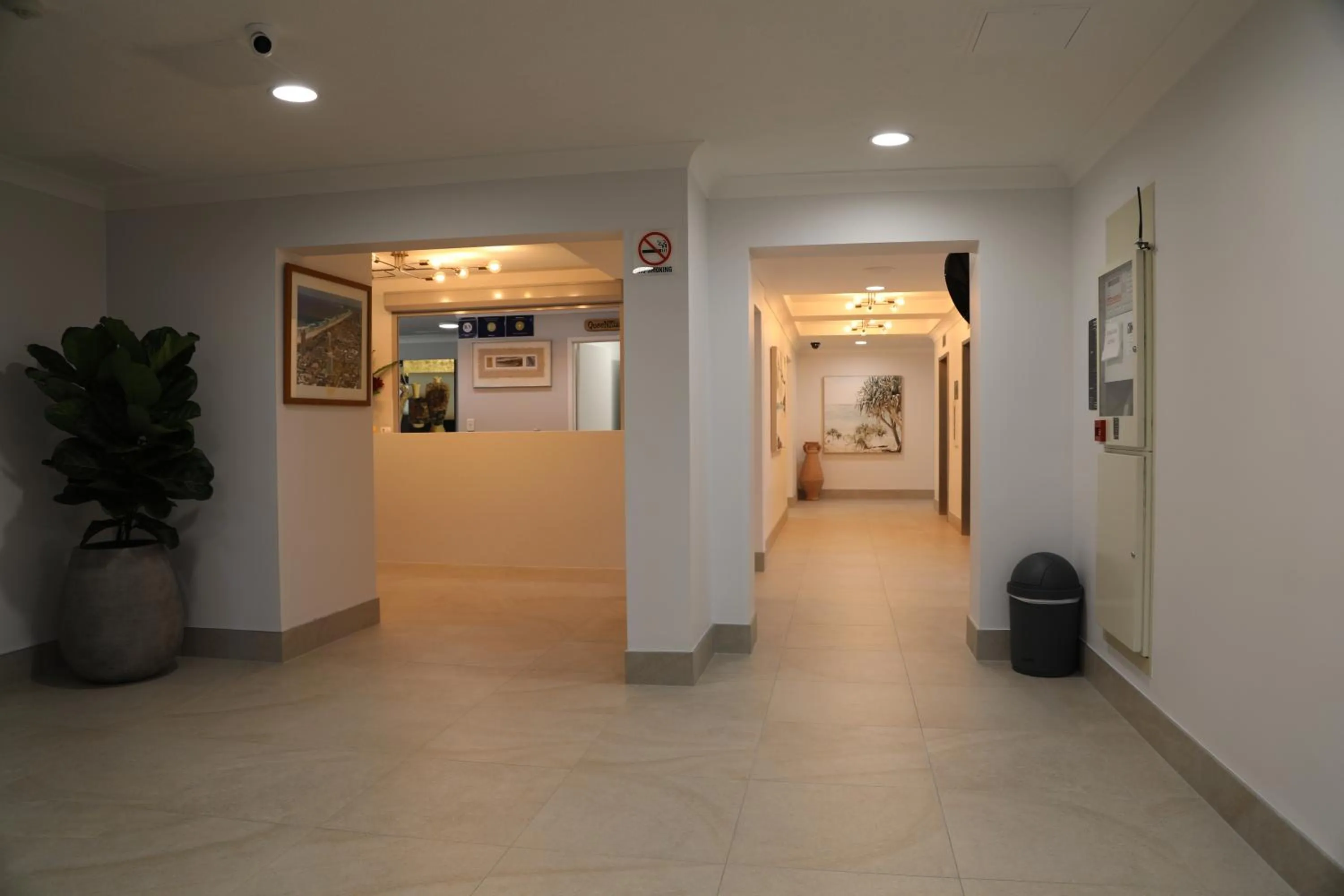 Lobby or reception in Capricornia Apartments