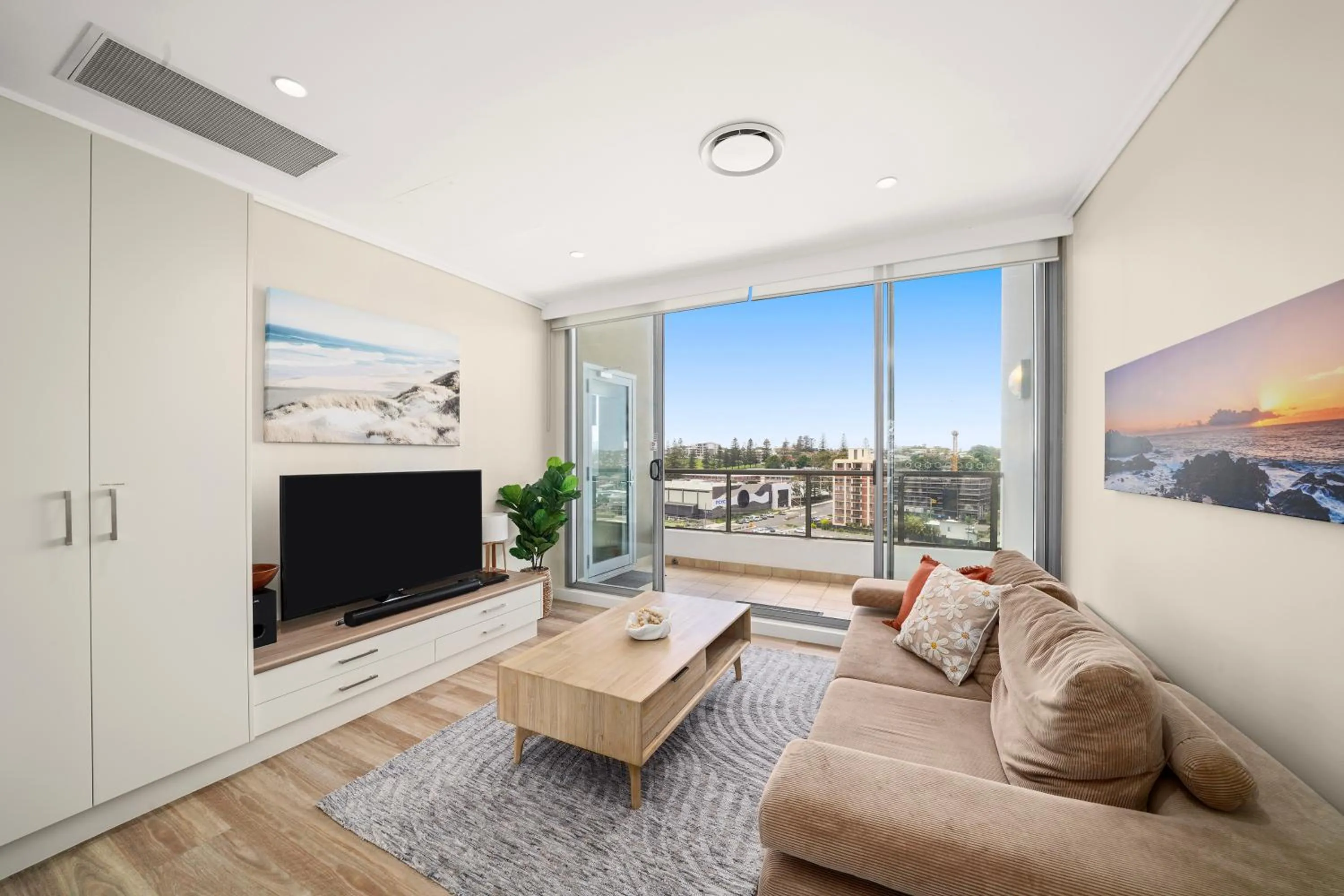 Living room in Mantra The Observatory