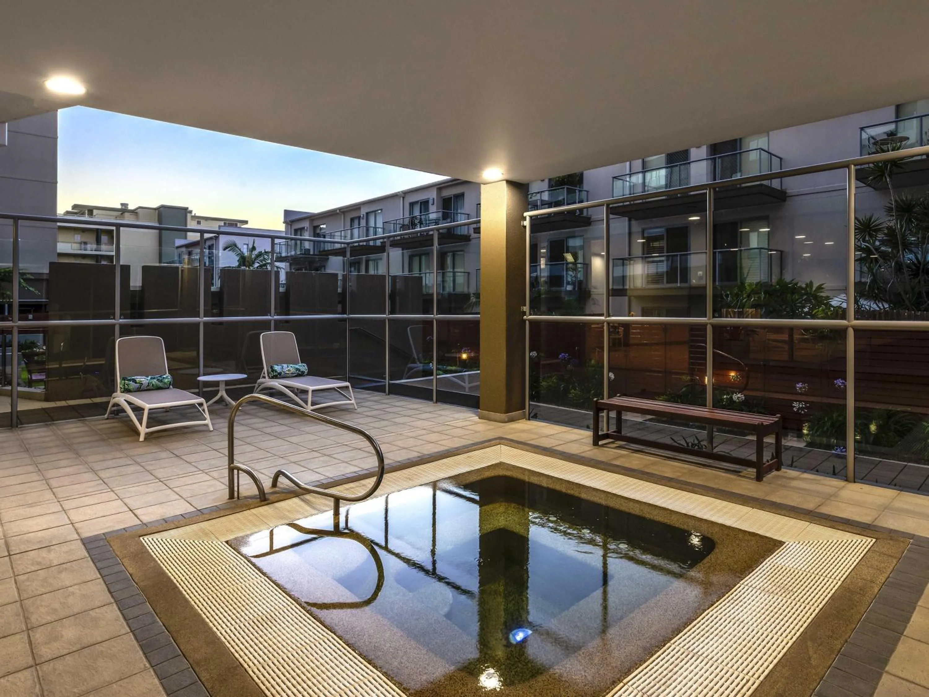 Pool view in Mantra The Observatory