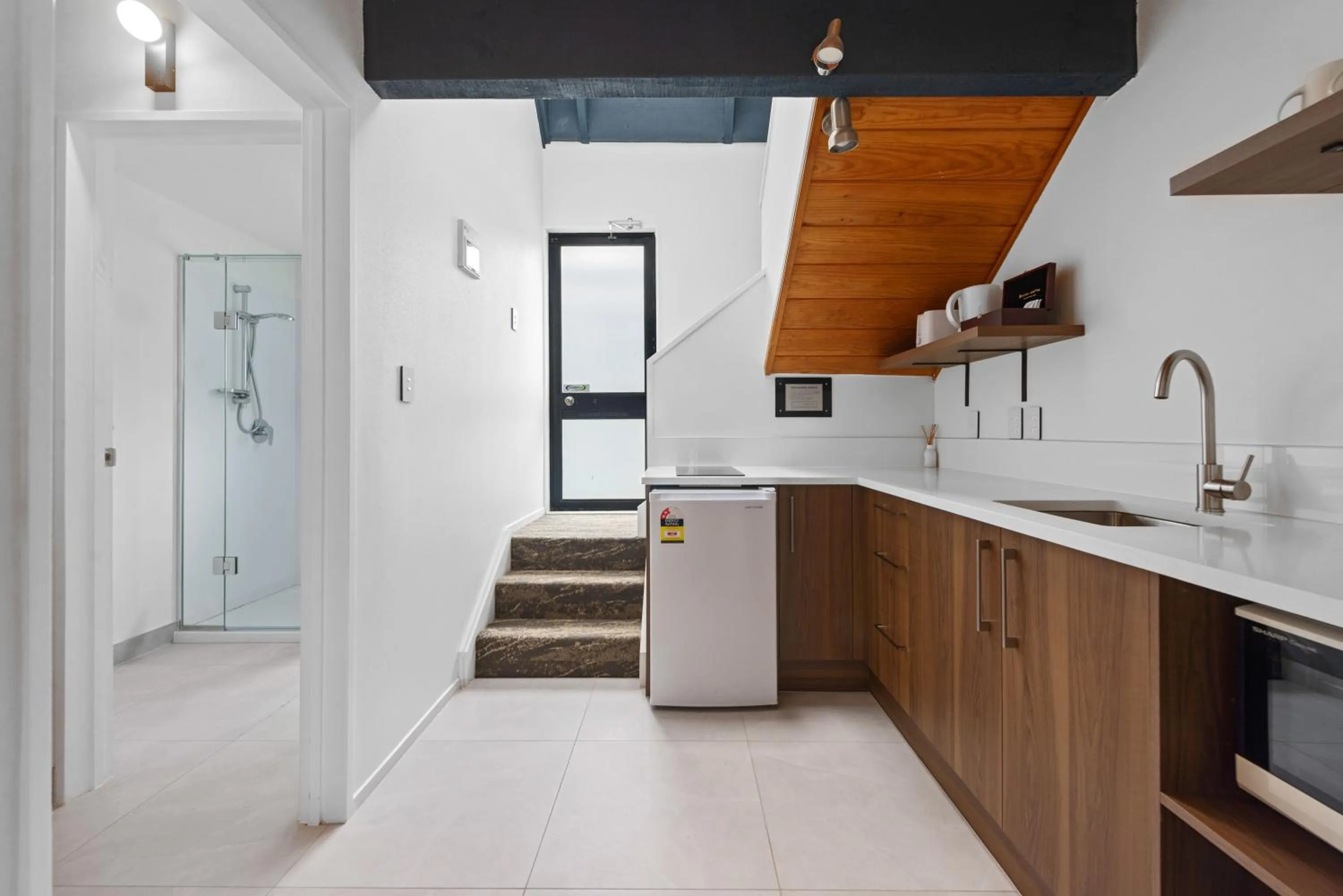 Kitchen or kitchenette in Wylie Court Motor Lodge