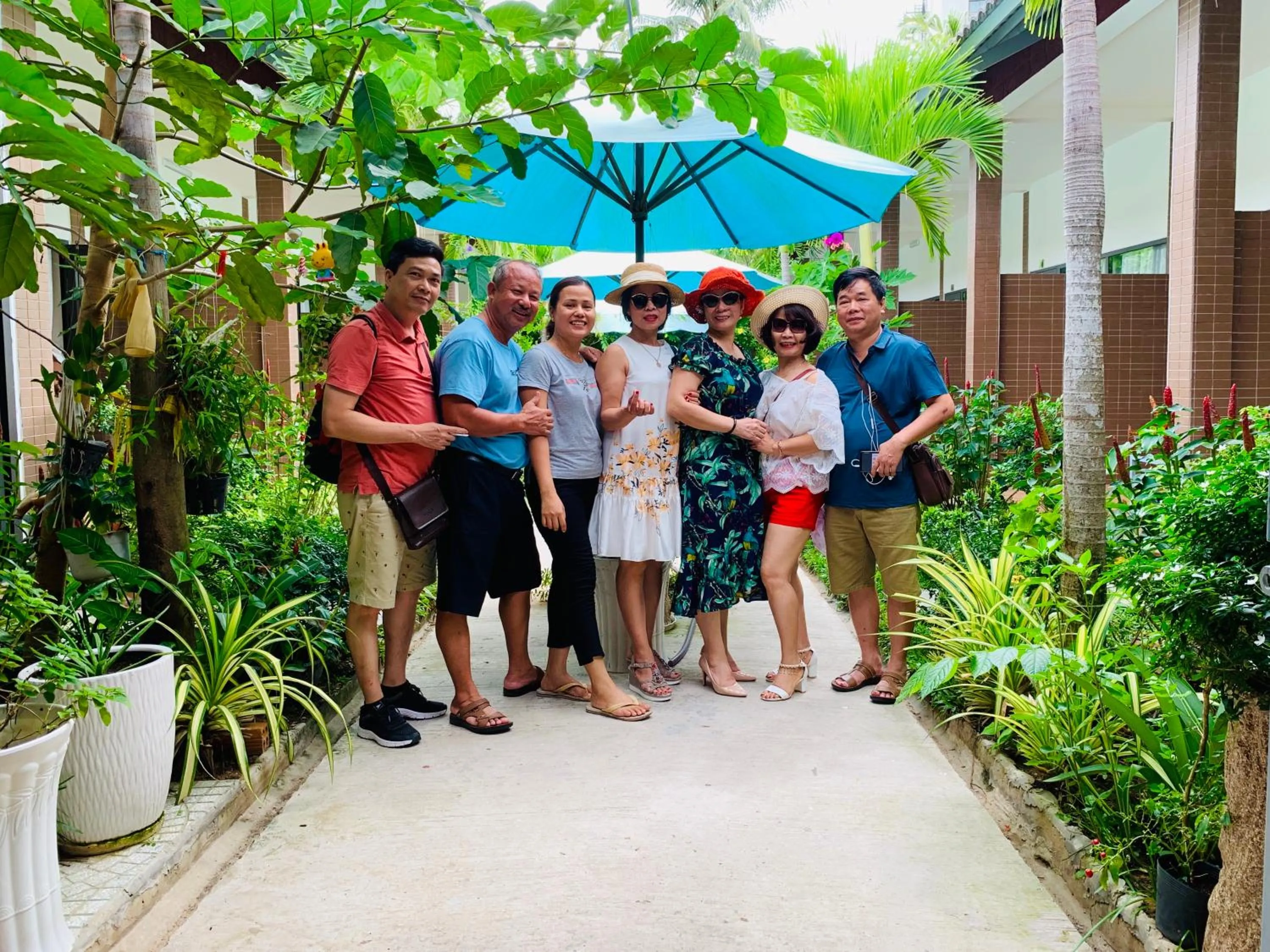 Garden in Canary Bungalow