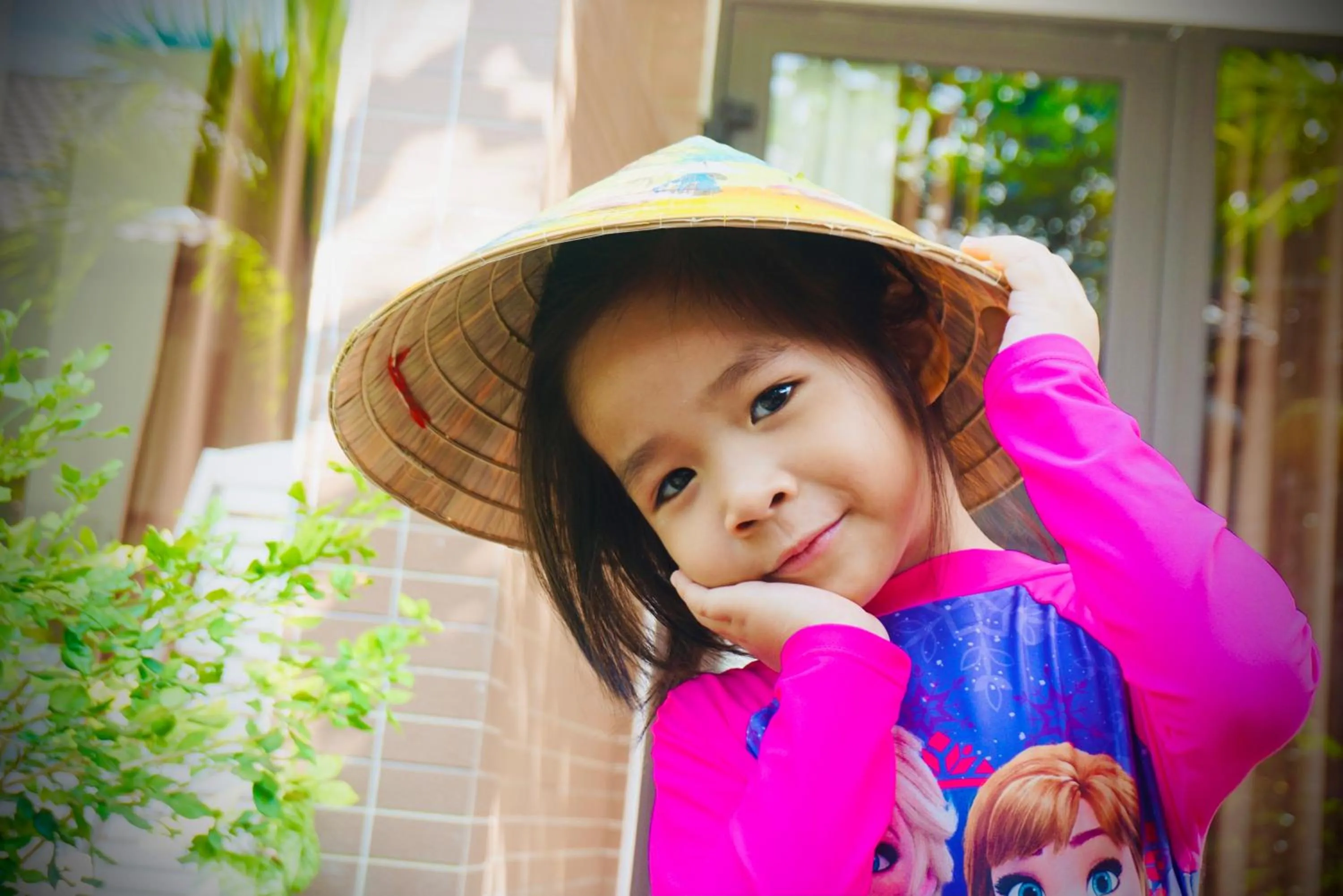 children in Canary Bungalow