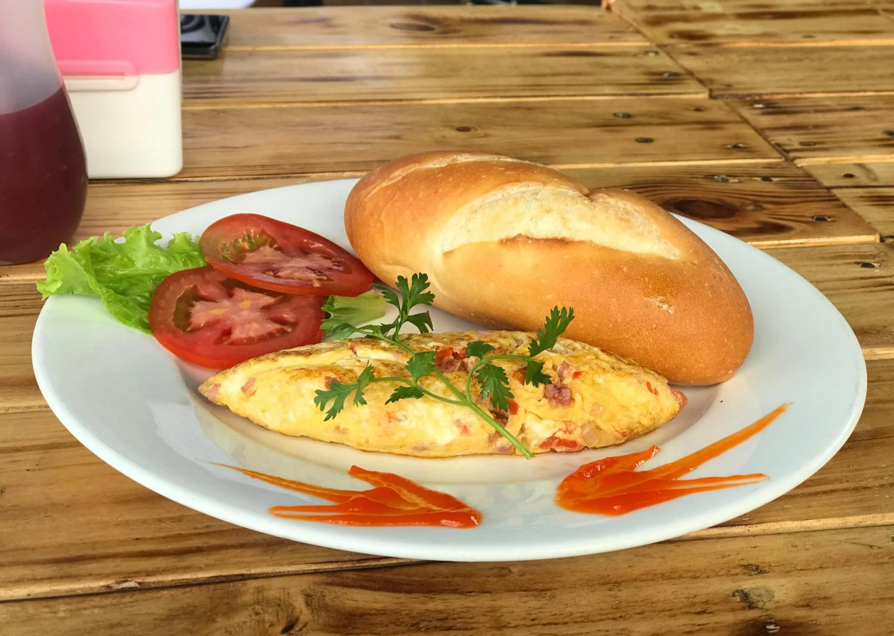 Breakfast in Canary Bungalow