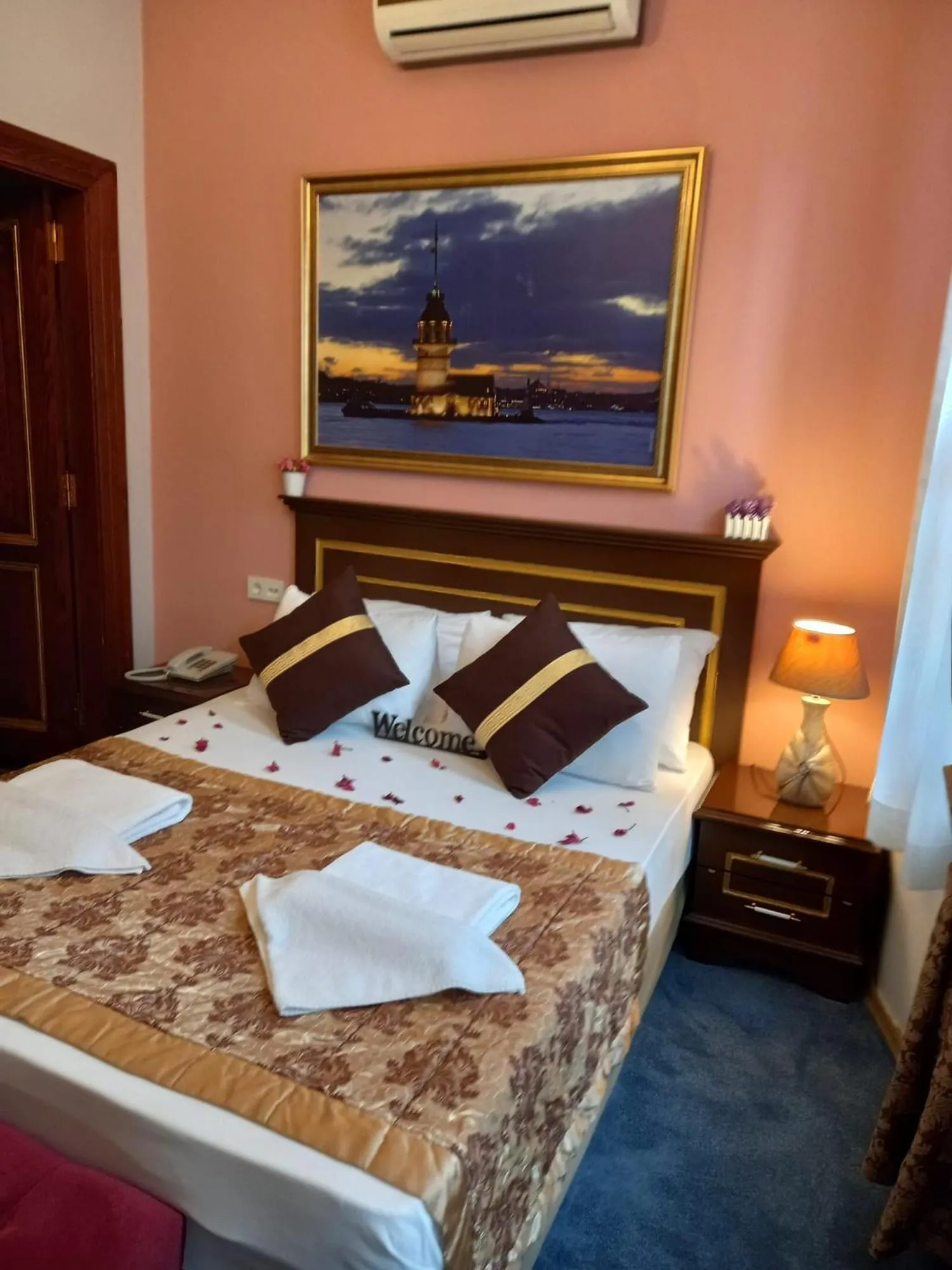 Bedroom, Bed in Emirhan Hotel, Sultanahmet