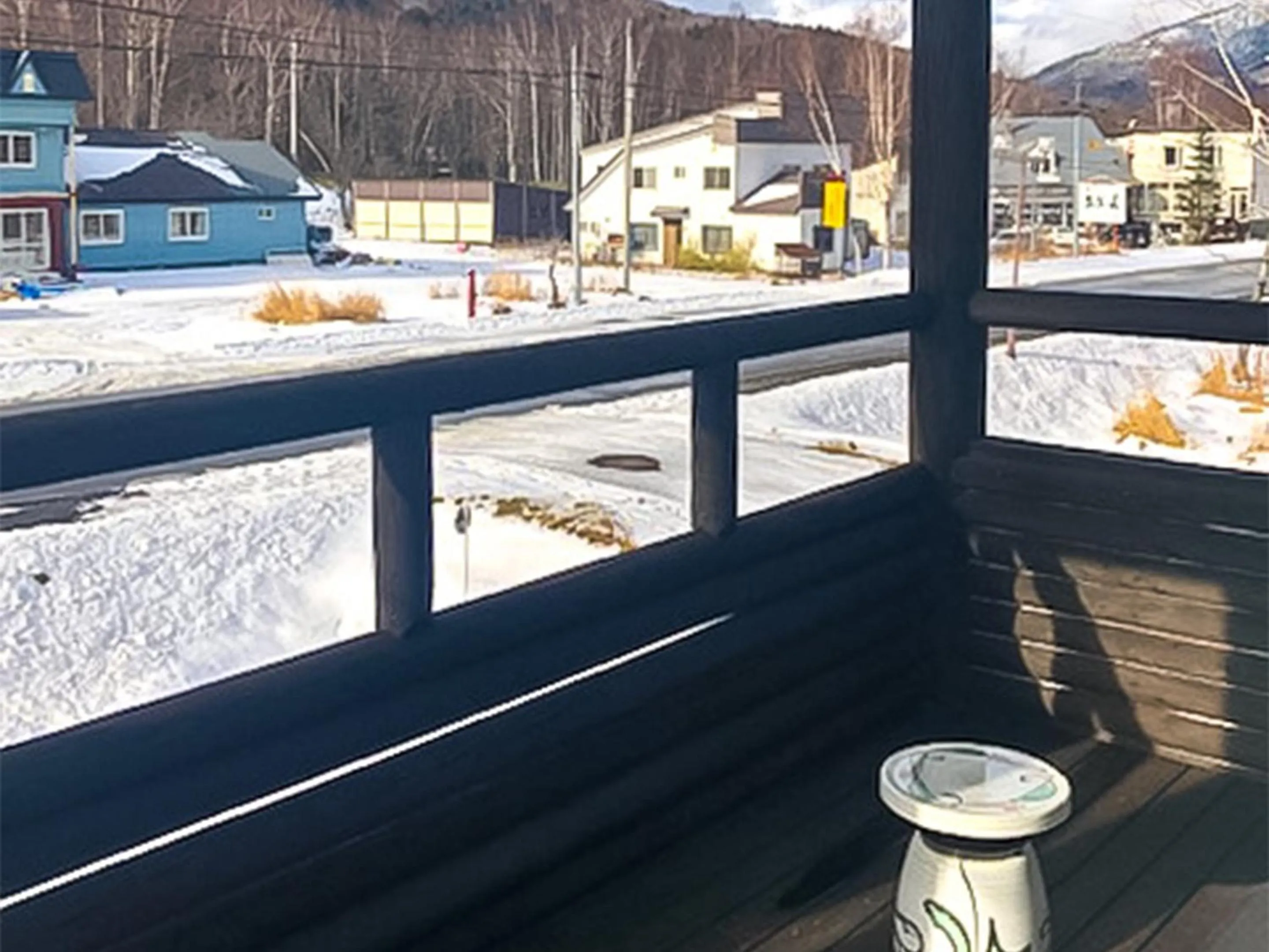 Balcony/Terrace in Petit Hotel Gracey Tomamu