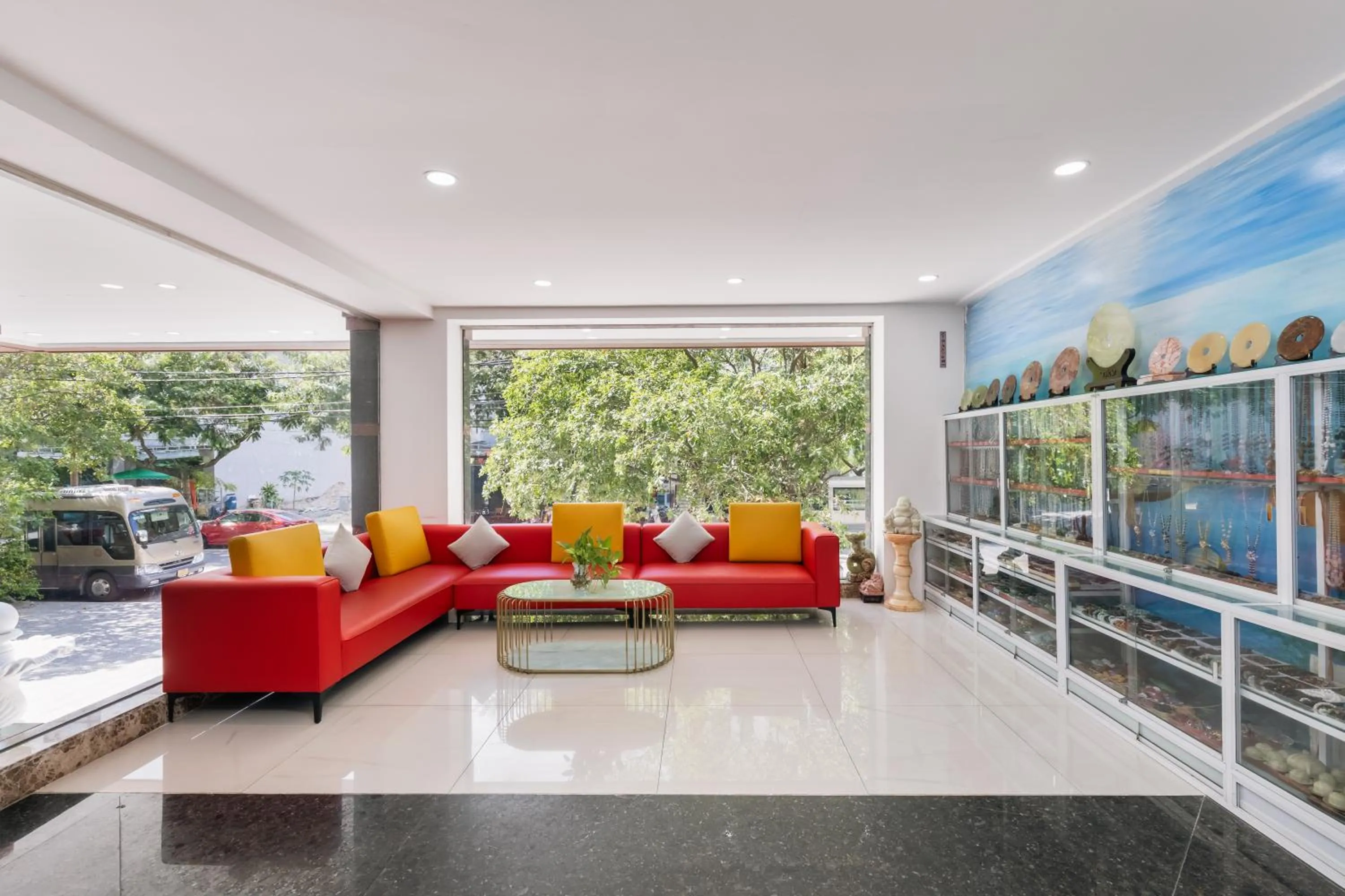 Living room in Star Hotel and Fitness- Free Sauna