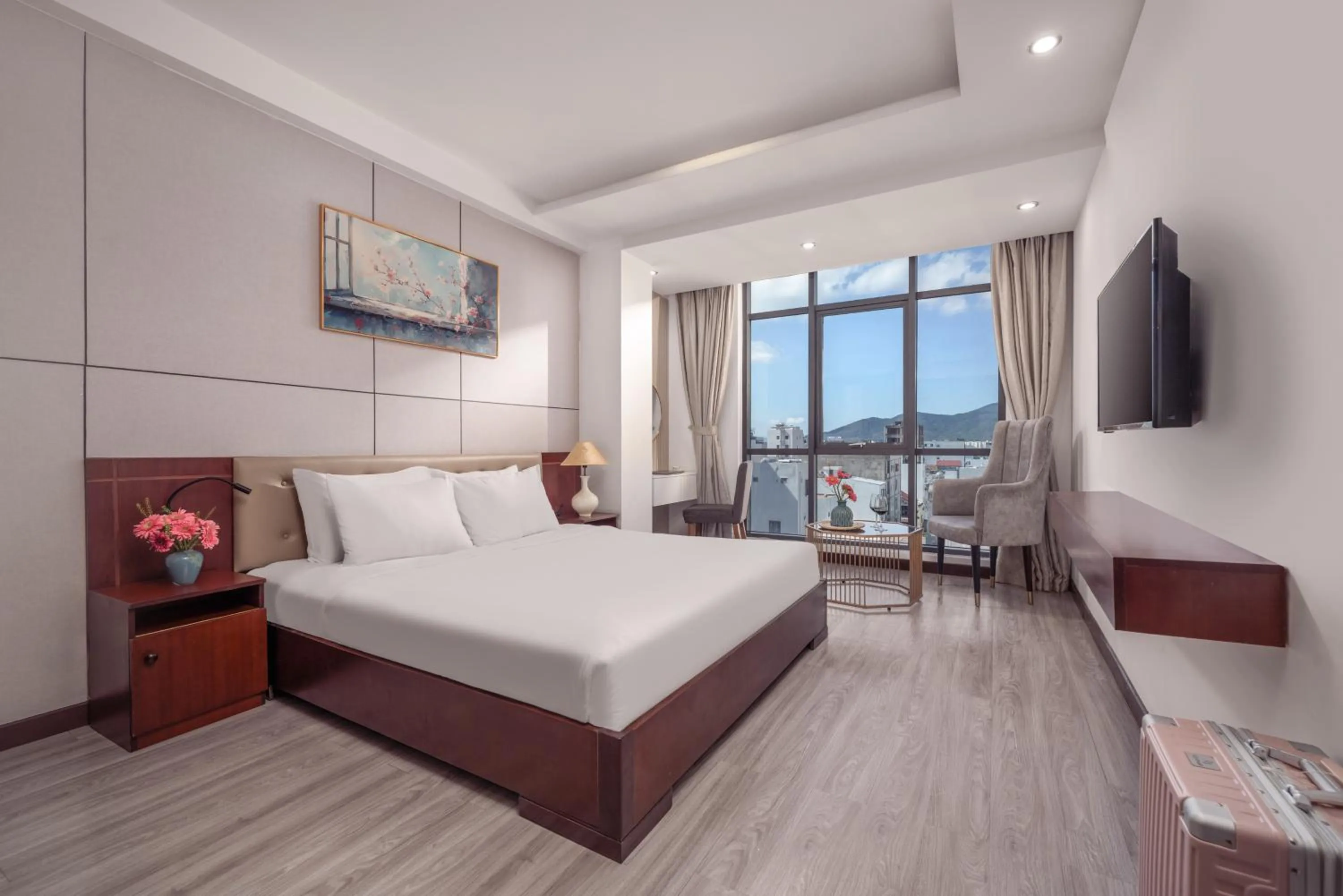 Bed in Star Hotel and Fitness- Free Sauna