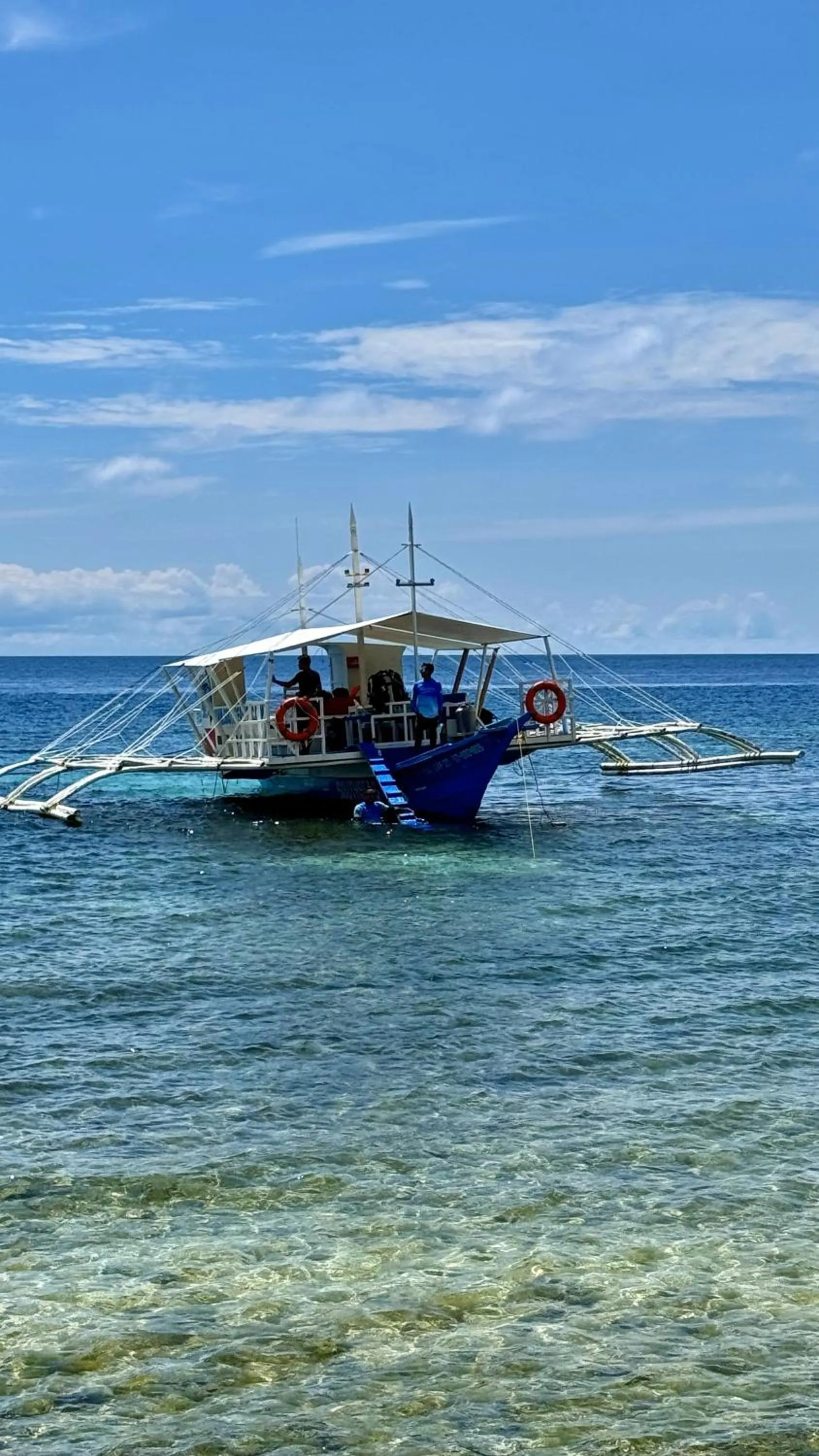 Sea view in Southseas Beach Resort and Dive Center