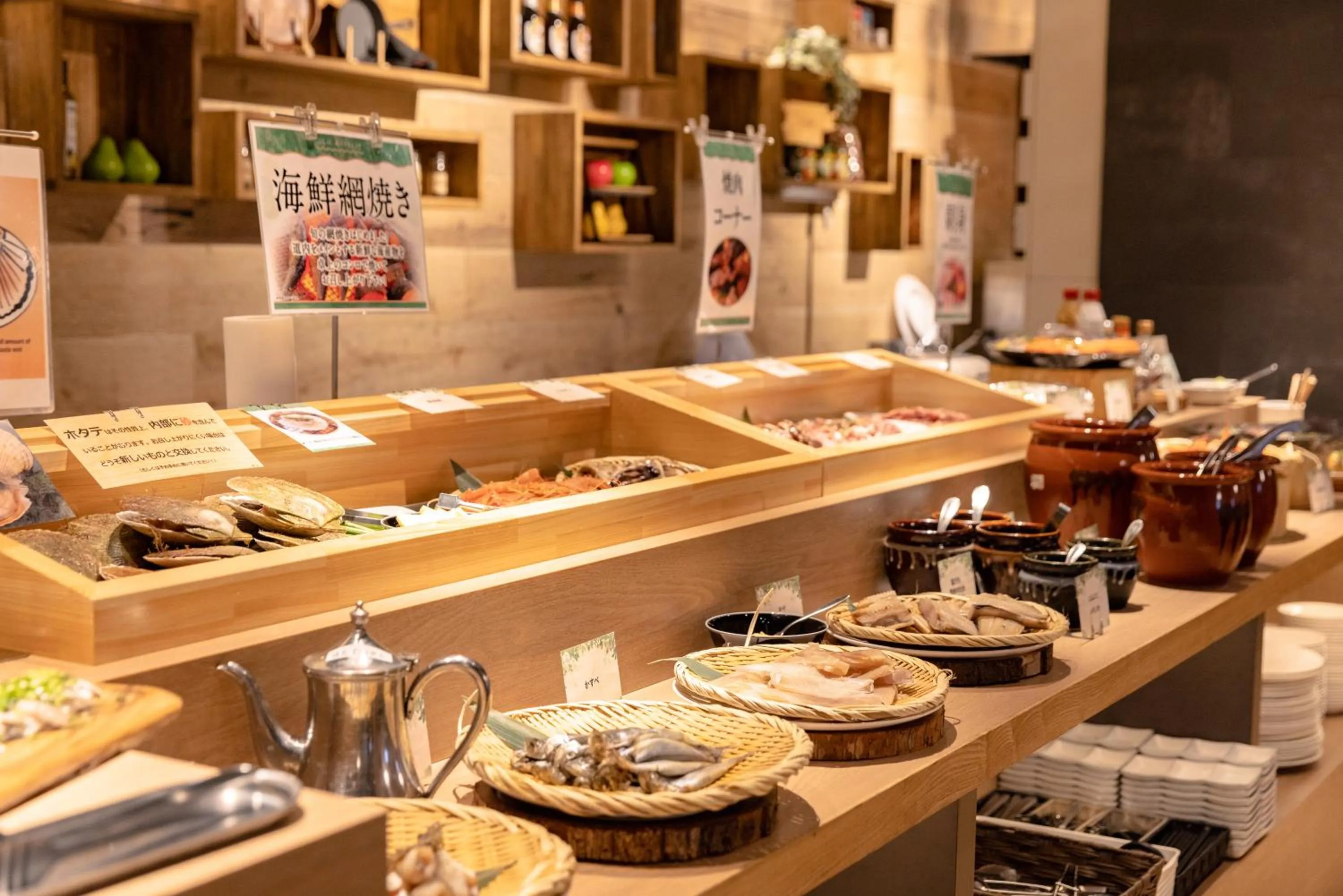 Dinner in Hotel Naturwald Furano