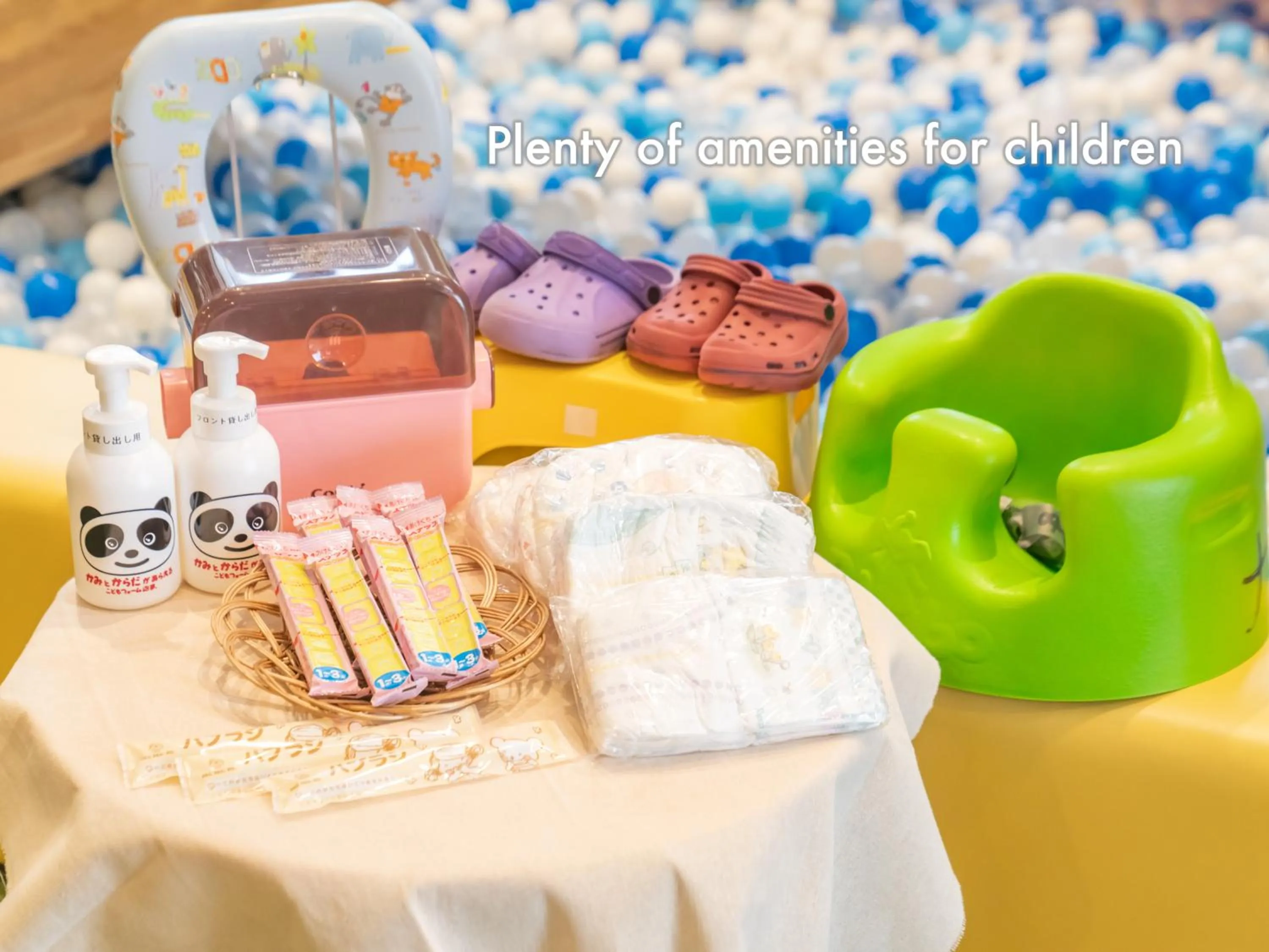 Children play ground in Hotel Naturwald Furano