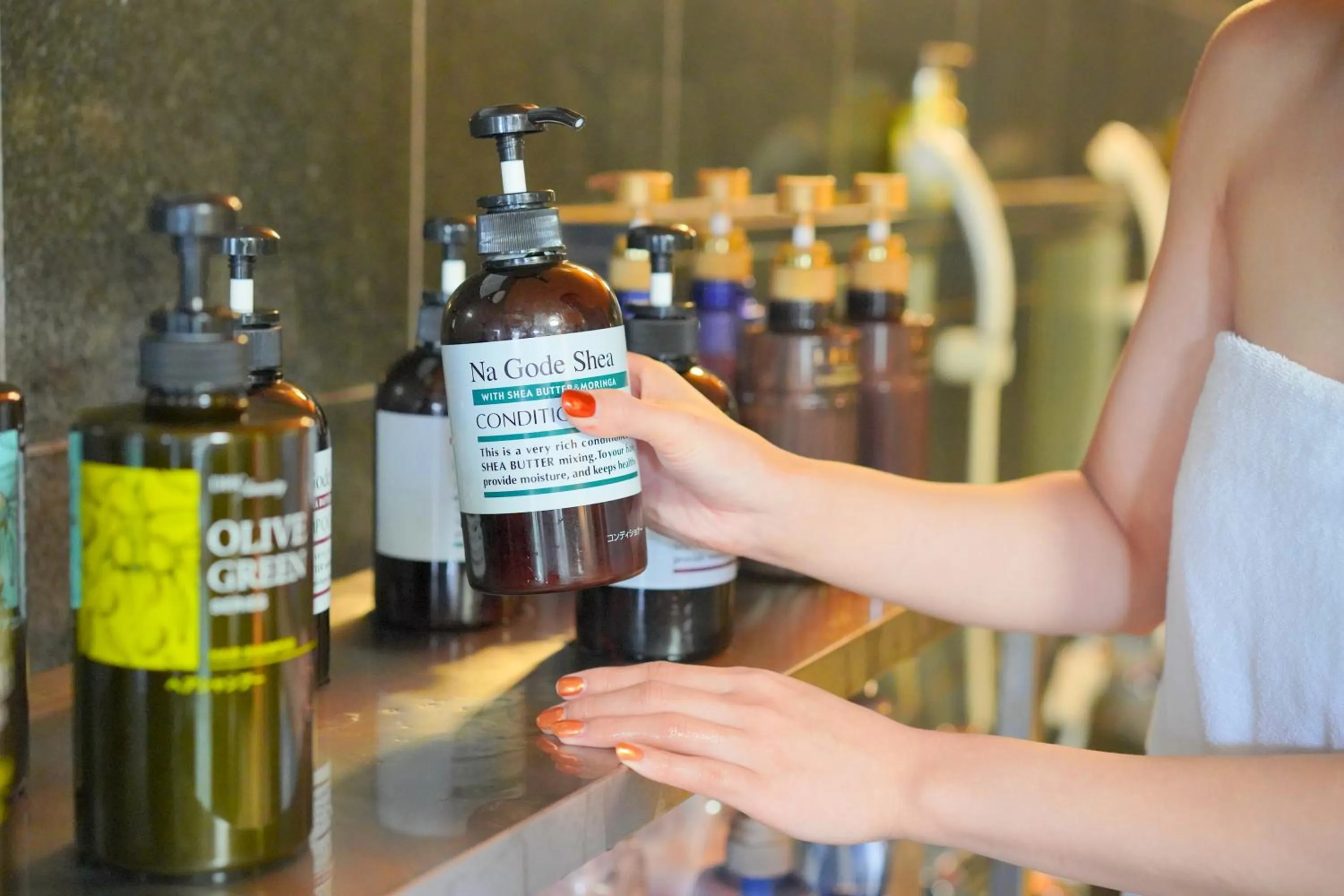 Hot Spring Bath in Hotel Naturwald Furano