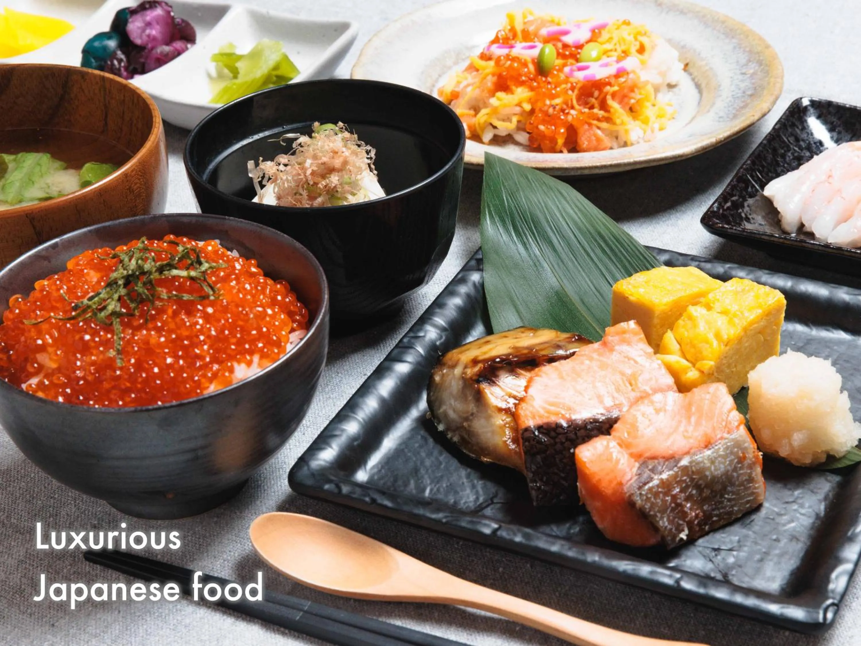 Buffet breakfast in Hotel Naturwald Furano