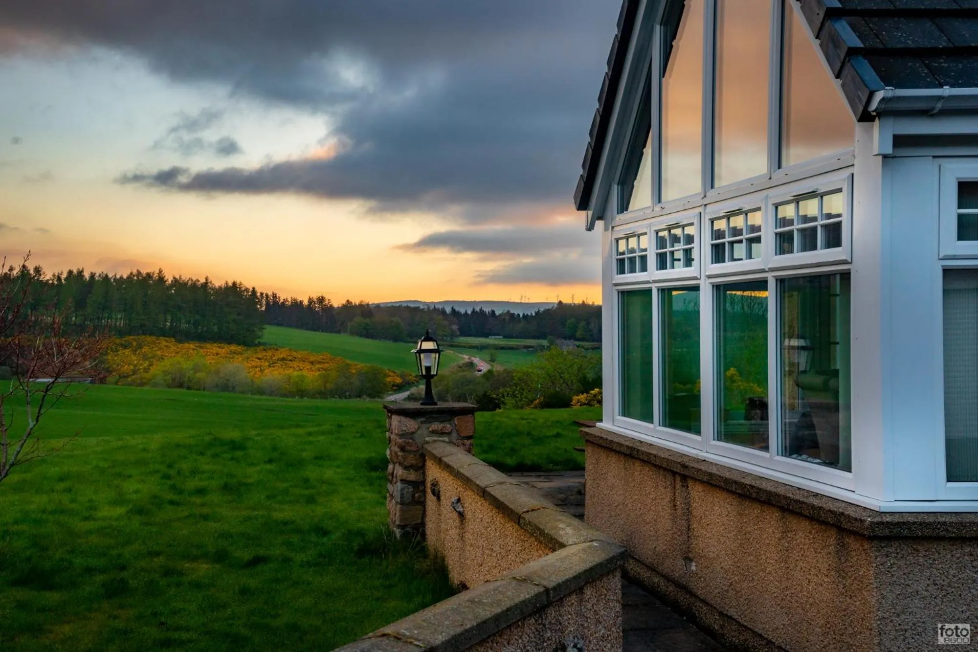 Property building in The Gables Whisky B&B