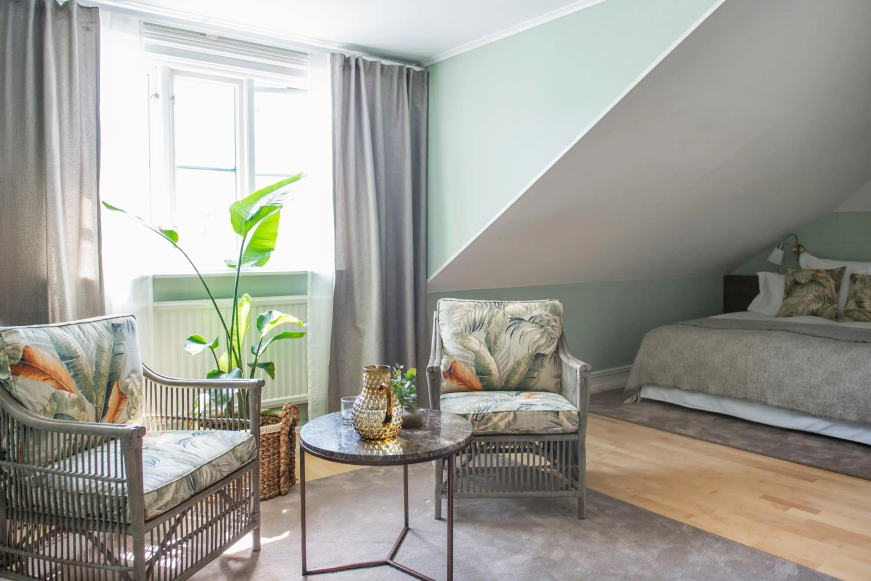 Seating area in Villa Alma