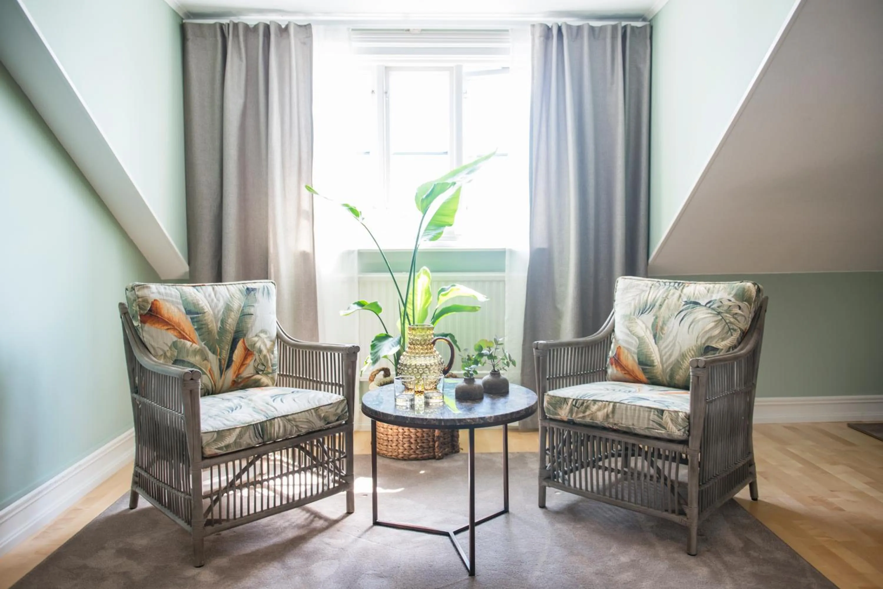 Seating area in Villa Alma