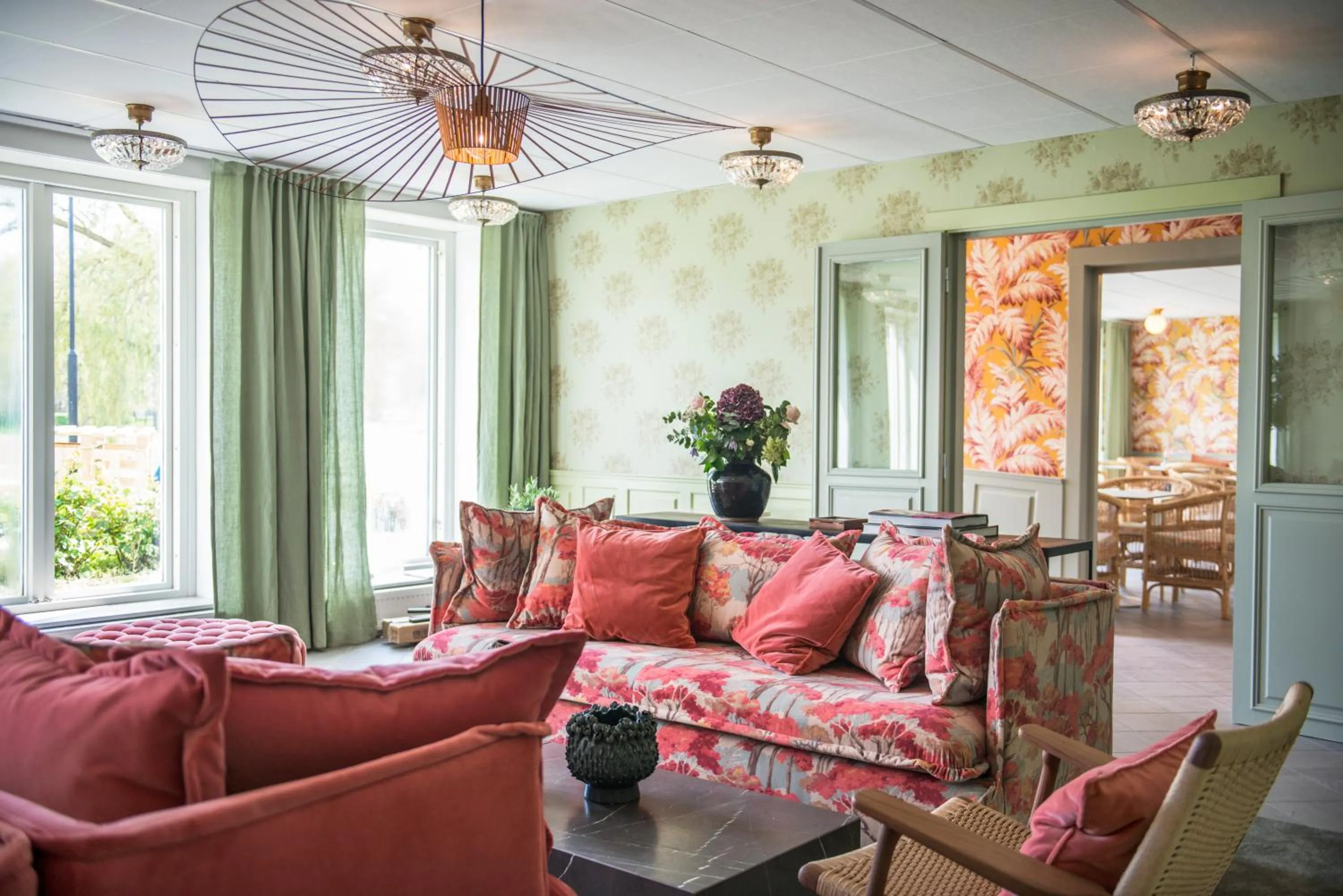 Living room in Villa Alma