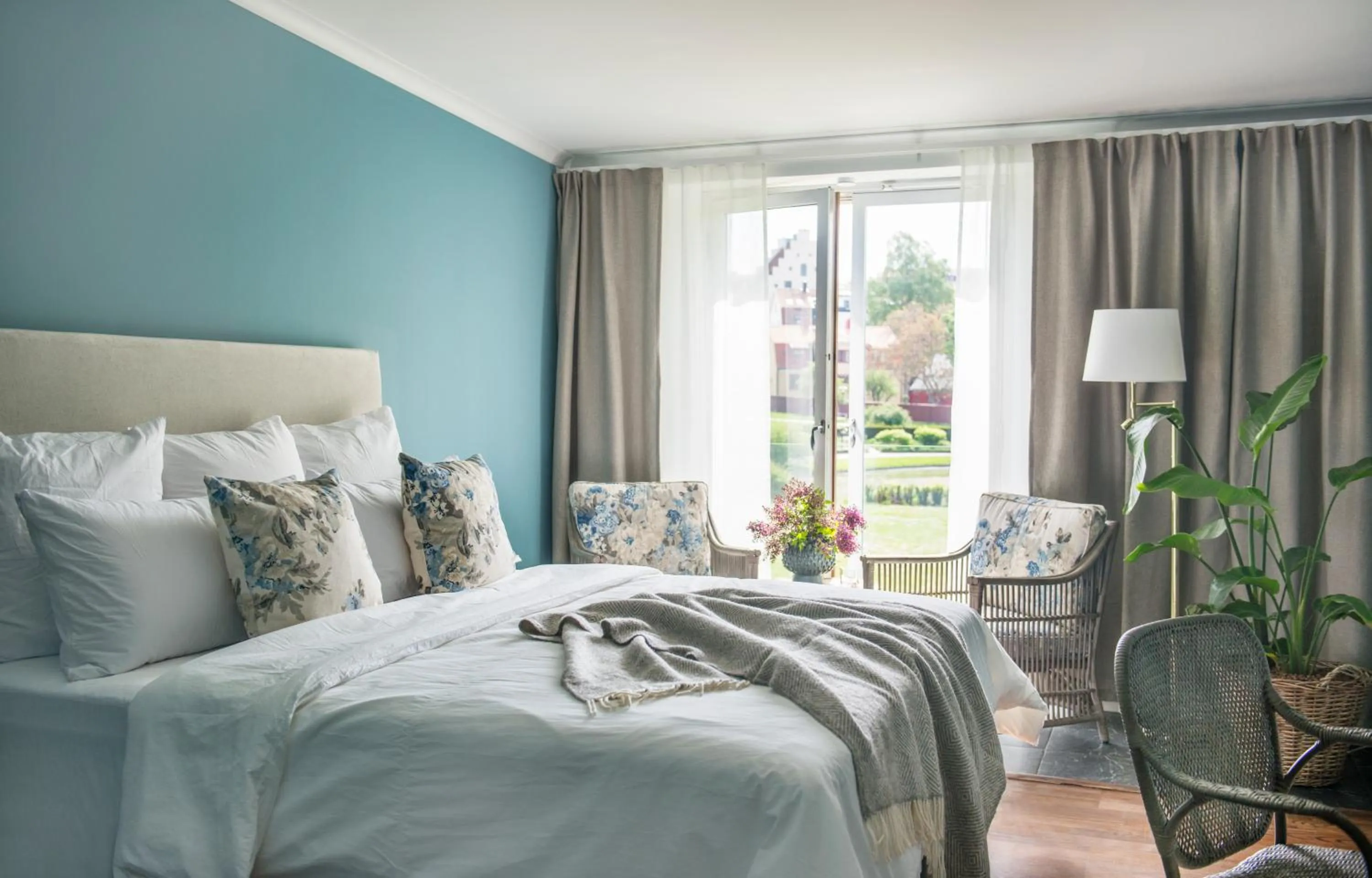 Bedroom, Bed in Villa Alma