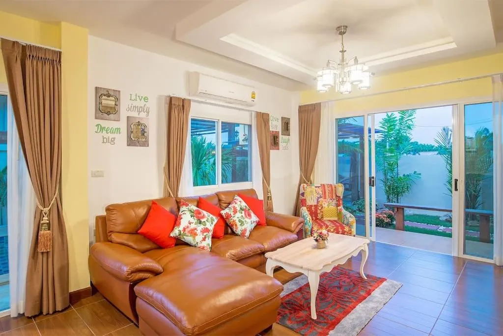 Living room in Aonang Sweet Pool Villa