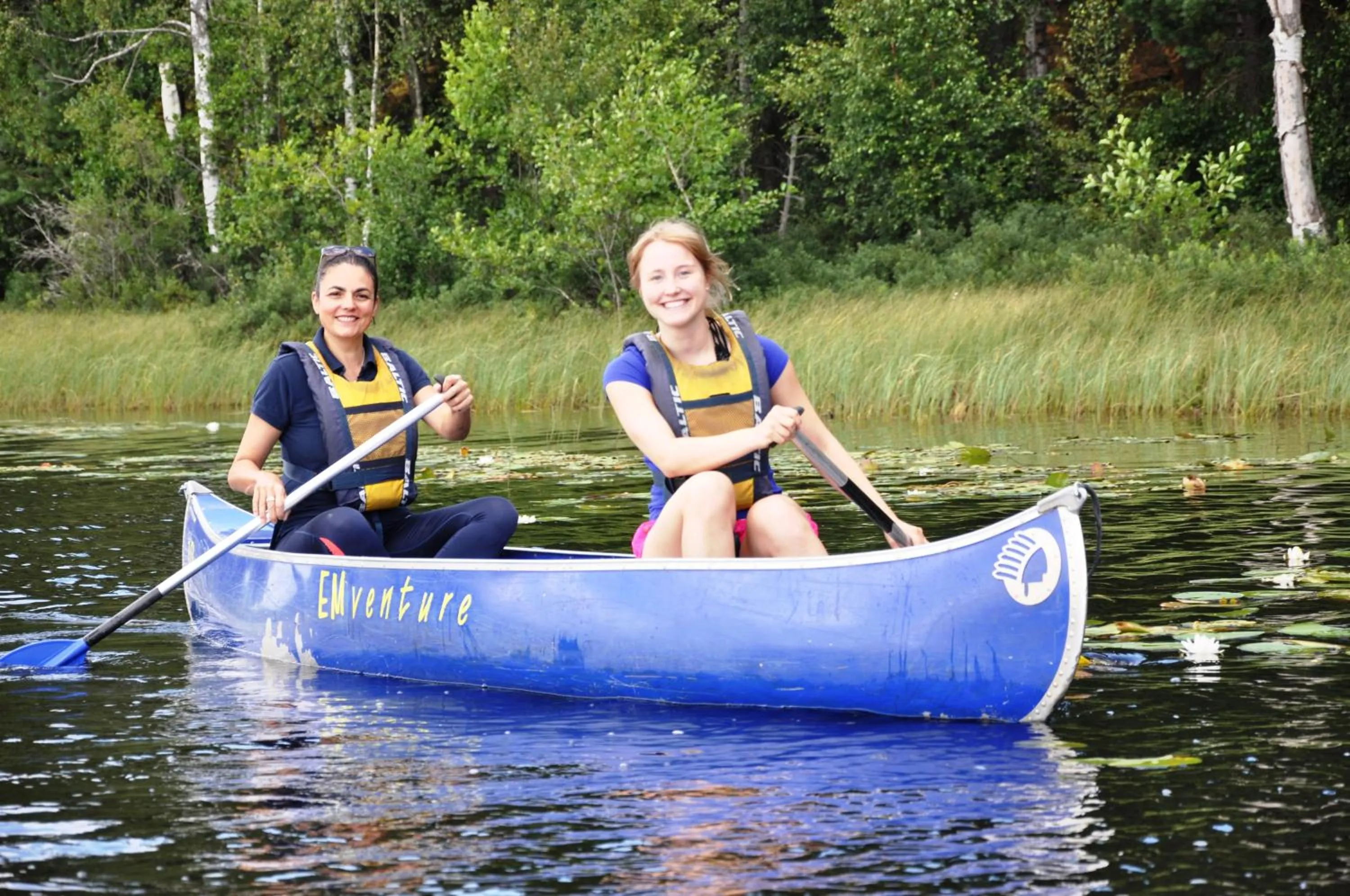 People, Canoeing in Kröken